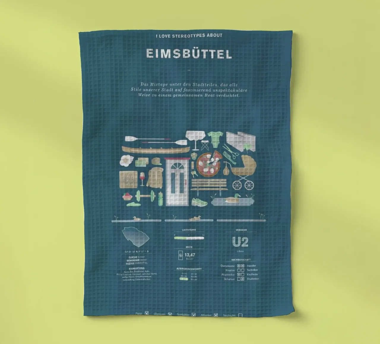 Eimsbüttel torchon de Bureau Bald GmbH