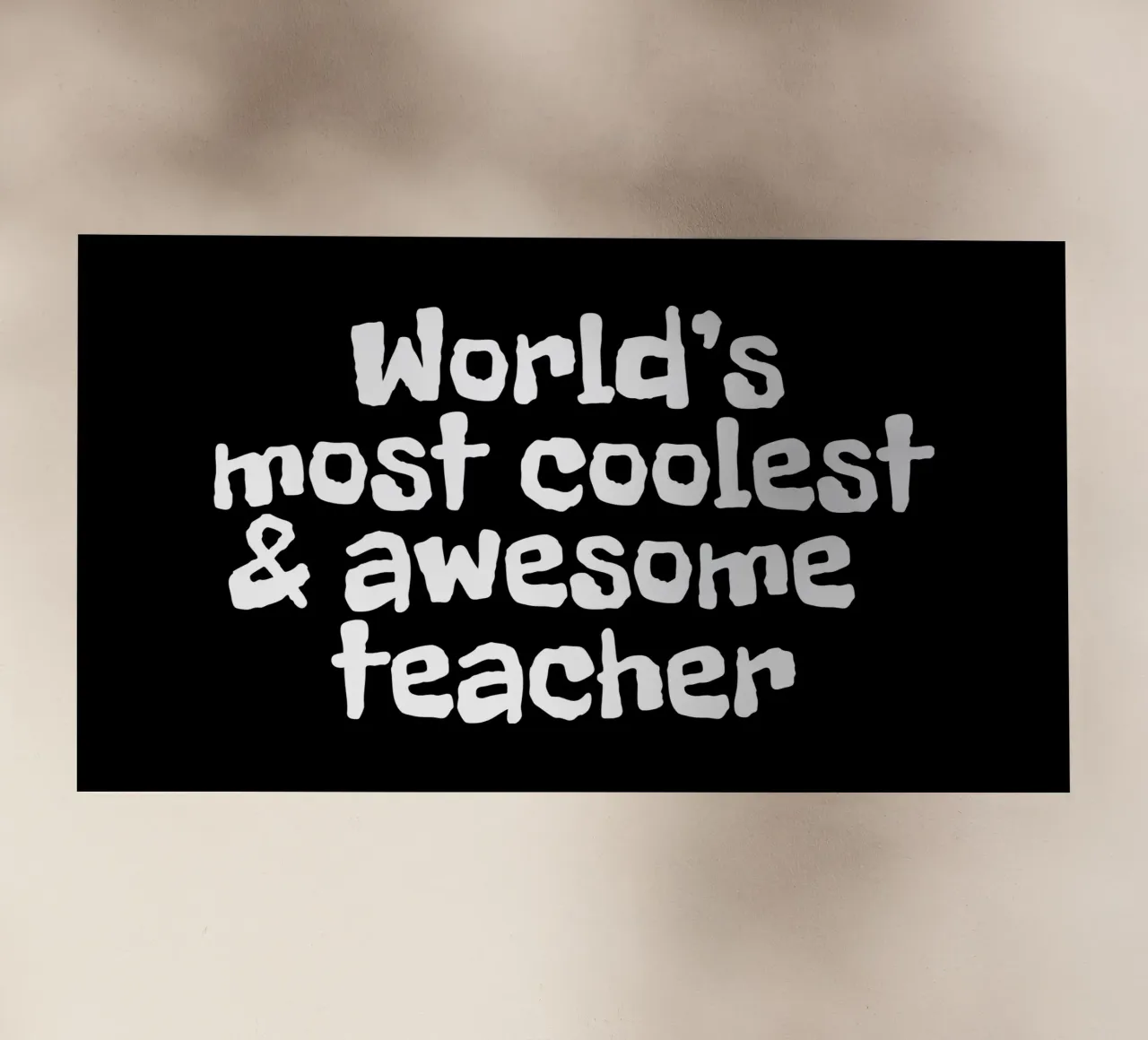 World's most coolest and awesome teacher pellicola backlit da happieeagle