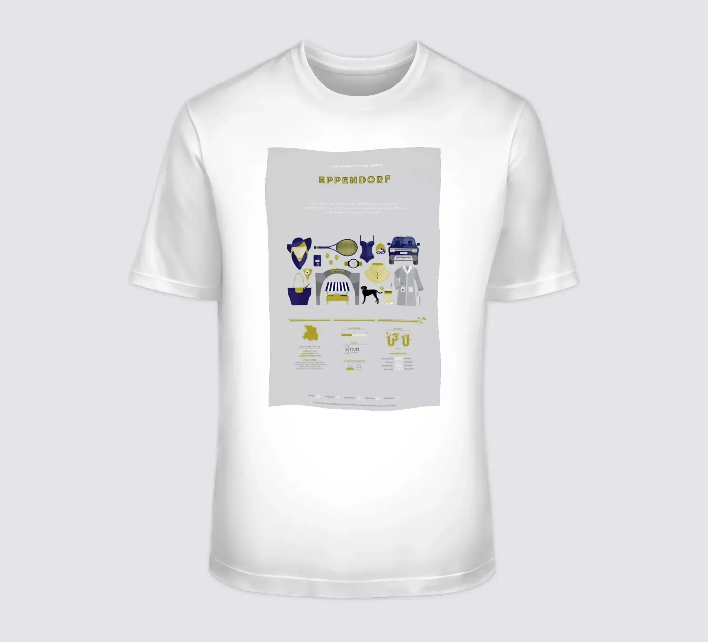 Eppendorf t-shirt da Bureau Bald GmbH