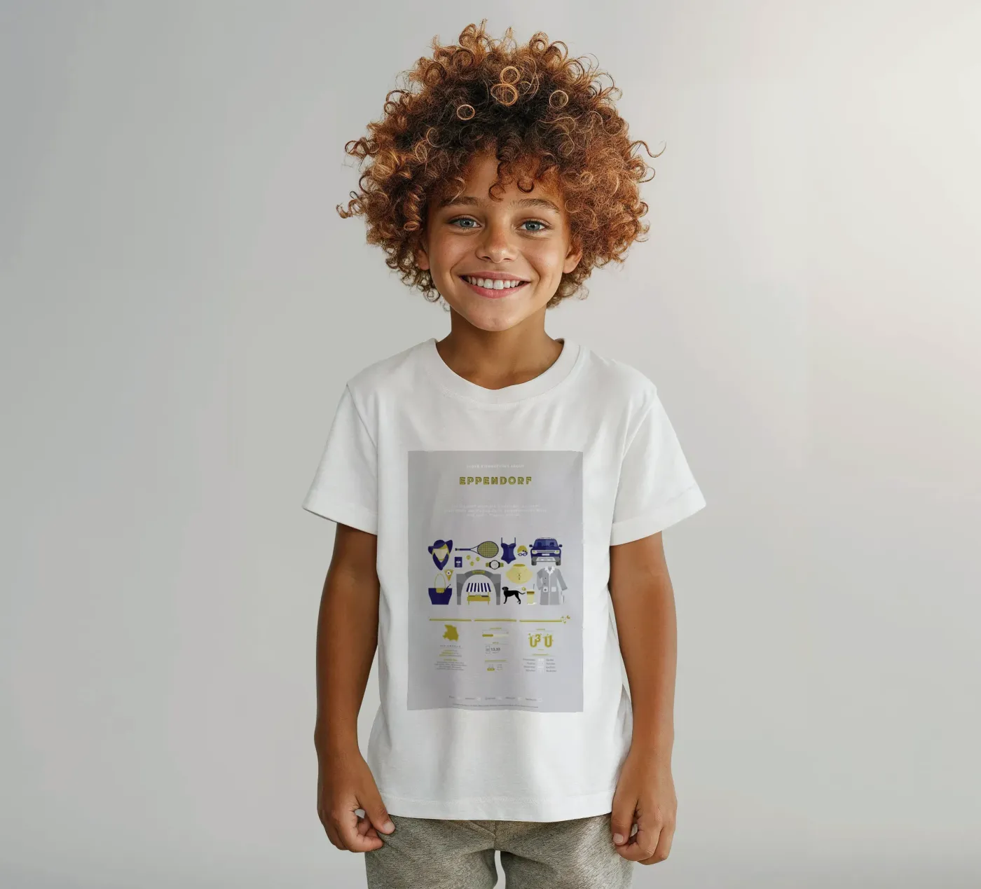 Eppendorf kinder t-shirt van Bureau Bald GmbH