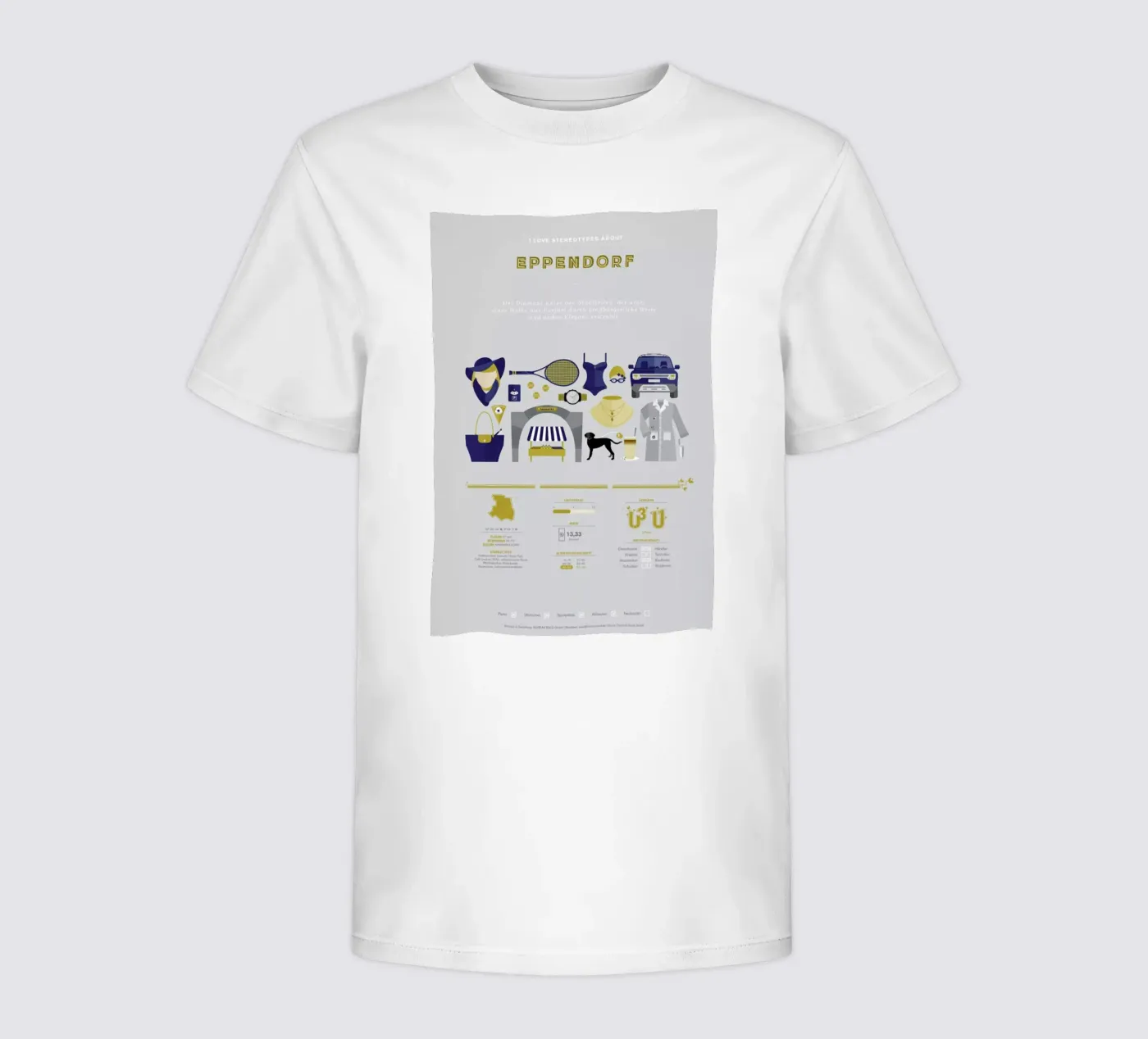 Eppendorf t-shirt bambini da Bureau Bald GmbH