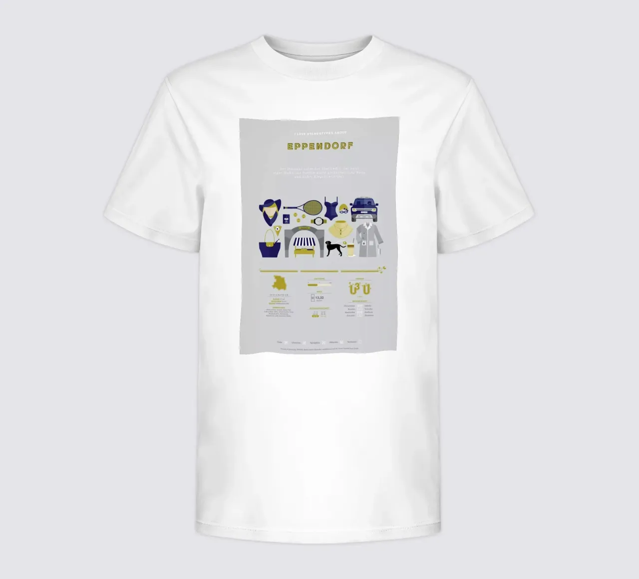 Eppendorf t-shirt bambini da Bureau Bald GmbH