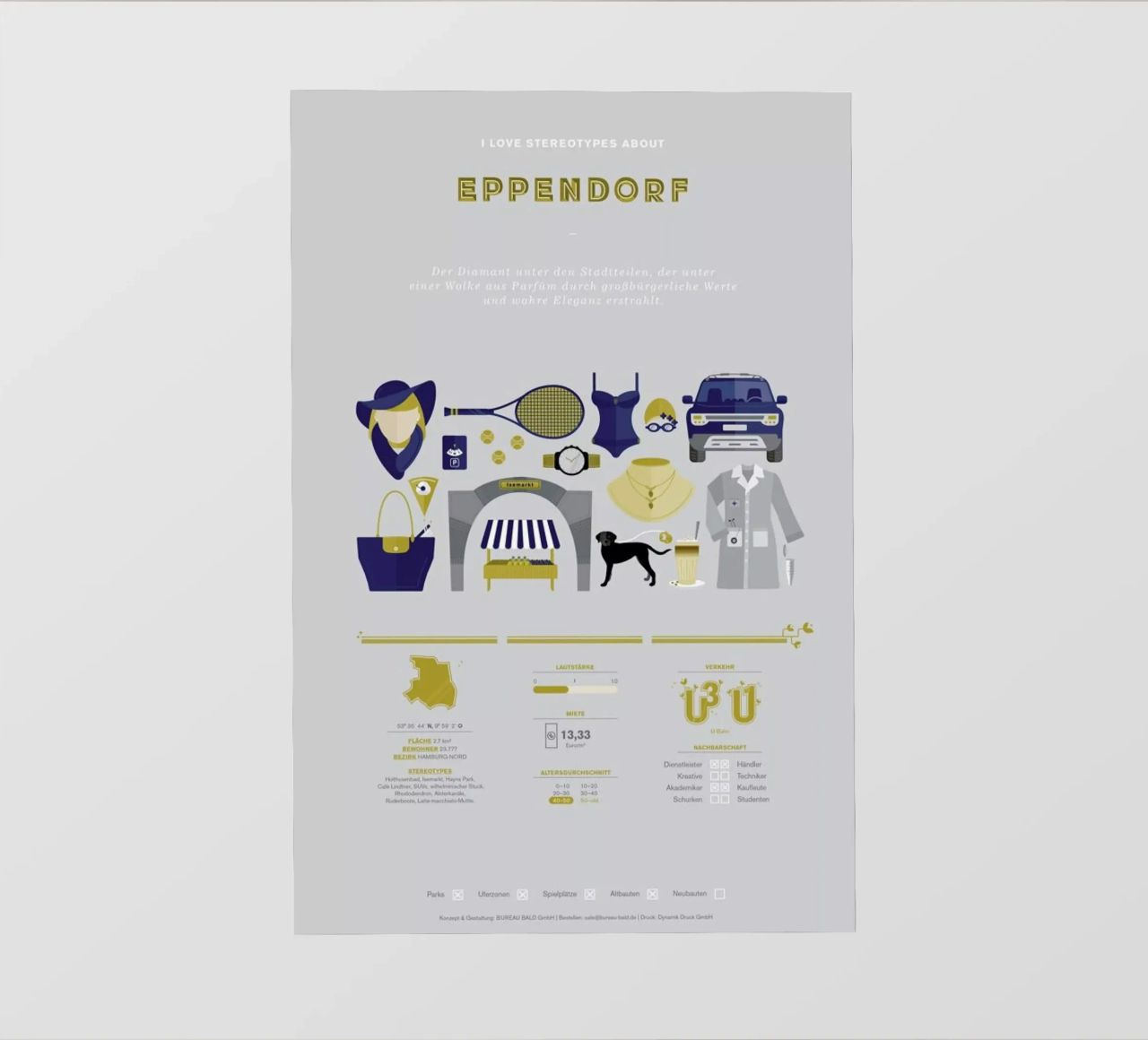 Eppendorf pellicola backlit da Bureau Bald GmbH