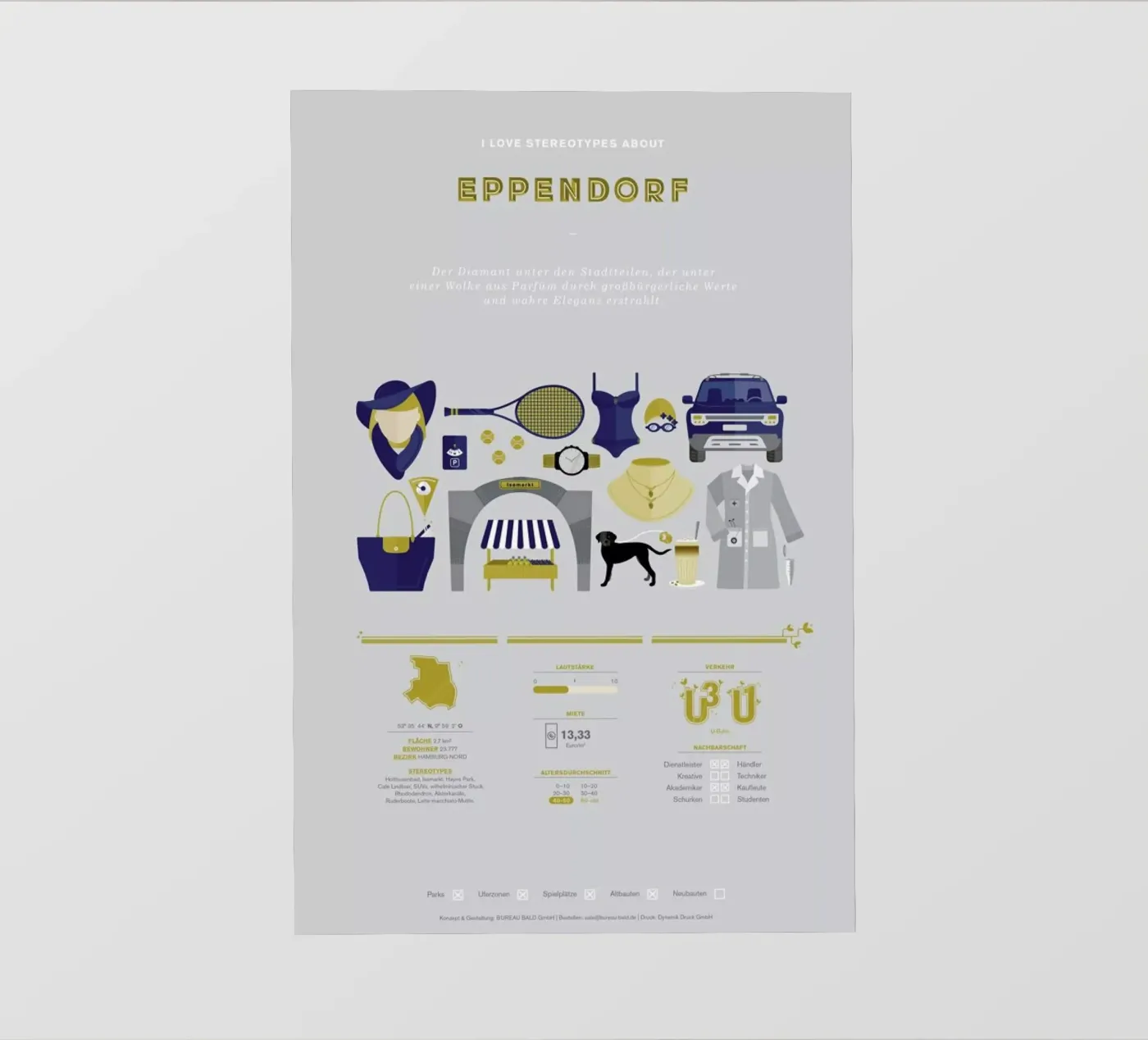Eppendorf pellicola backlit da Bureau Bald GmbH