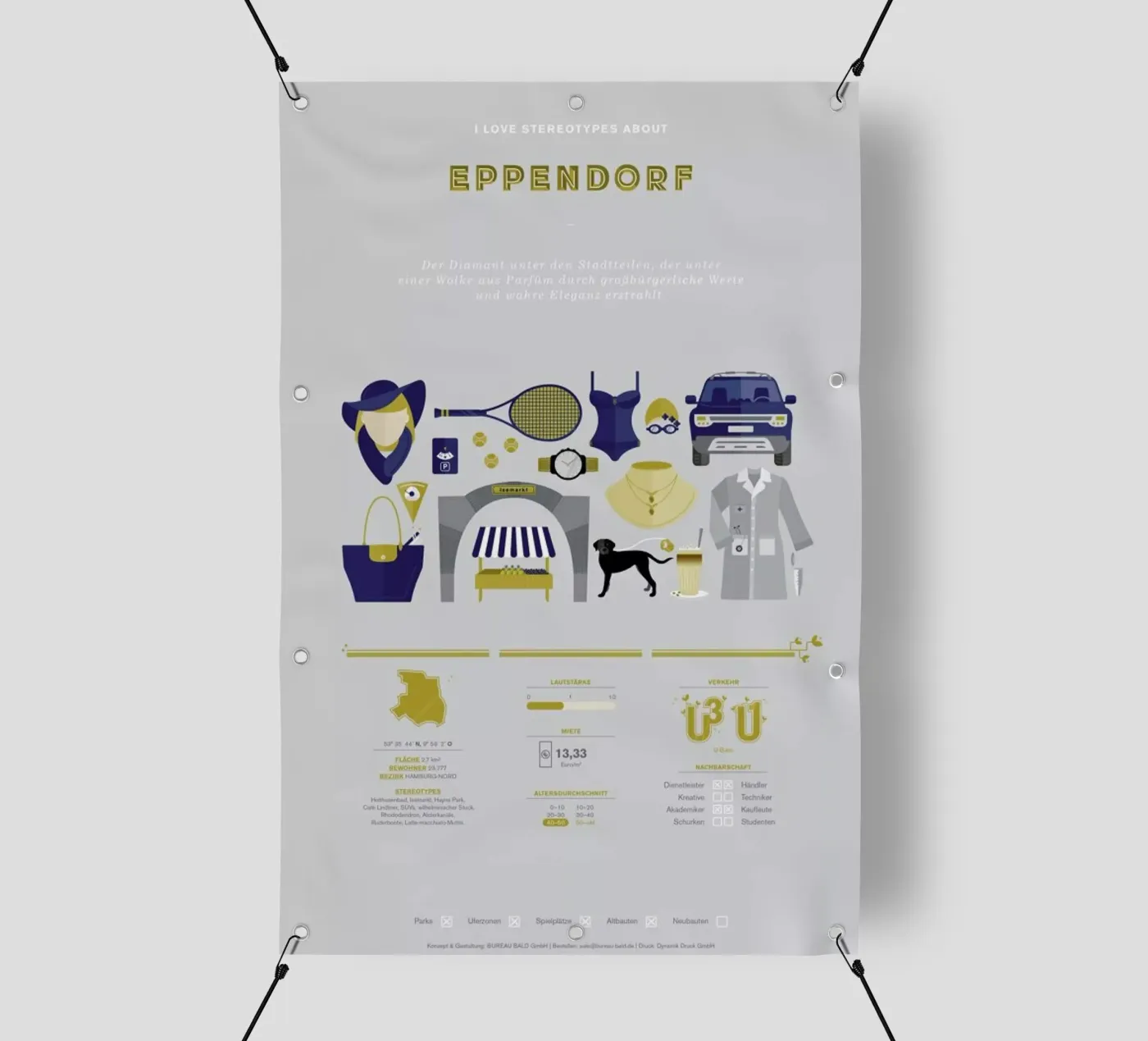 Eppendorf telo in pvc da Bureau Bald GmbH