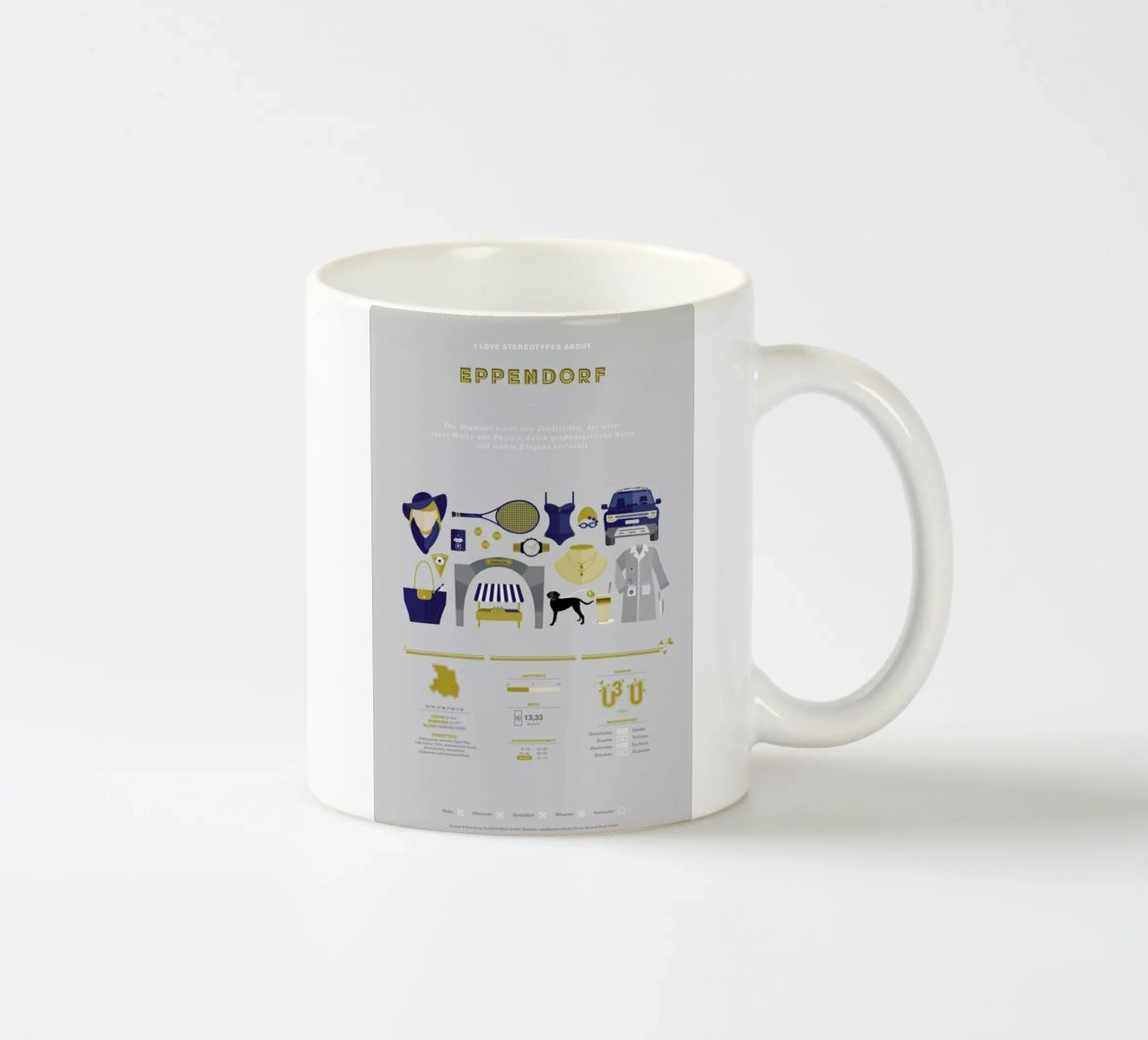 Eppendorf tazza in ceramica da Bureau Bald GmbH