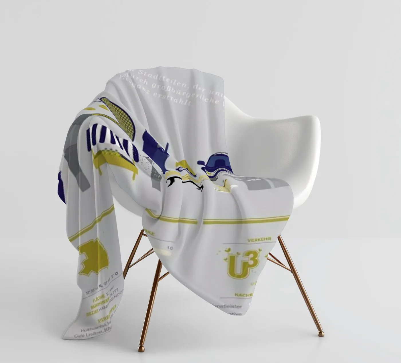 Eppendorf fleecedeken van Bureau Bald GmbH