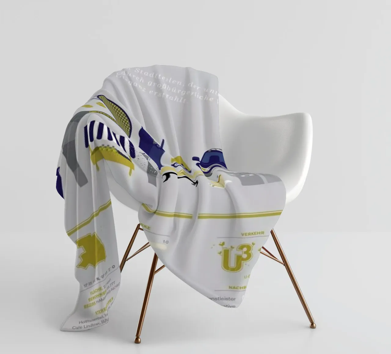 Eppendorf Fleecedecke von Bureau Bald GmbH