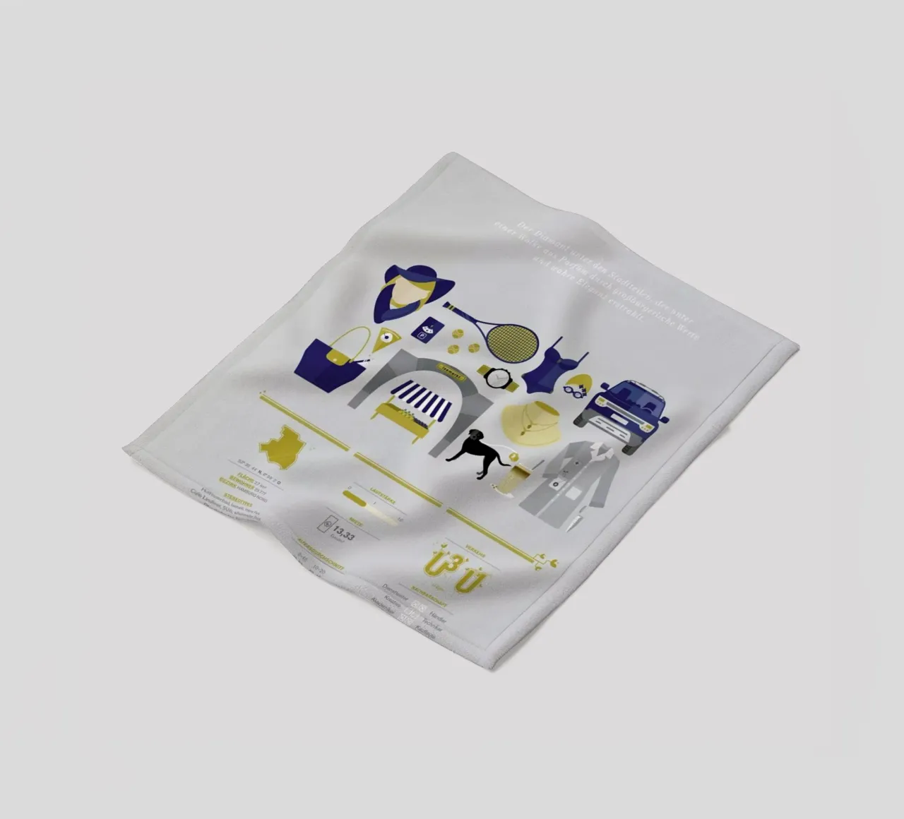 Eppendorf Fleecedecke von Bureau Bald GmbH