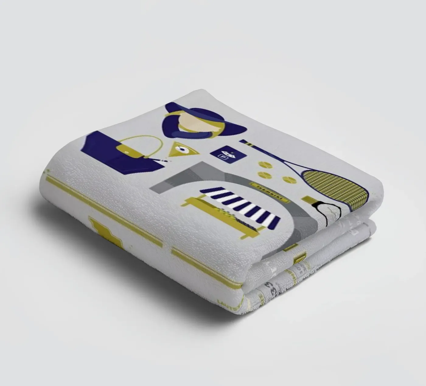 Eppendorf badhanddoek van Bureau Bald GmbH