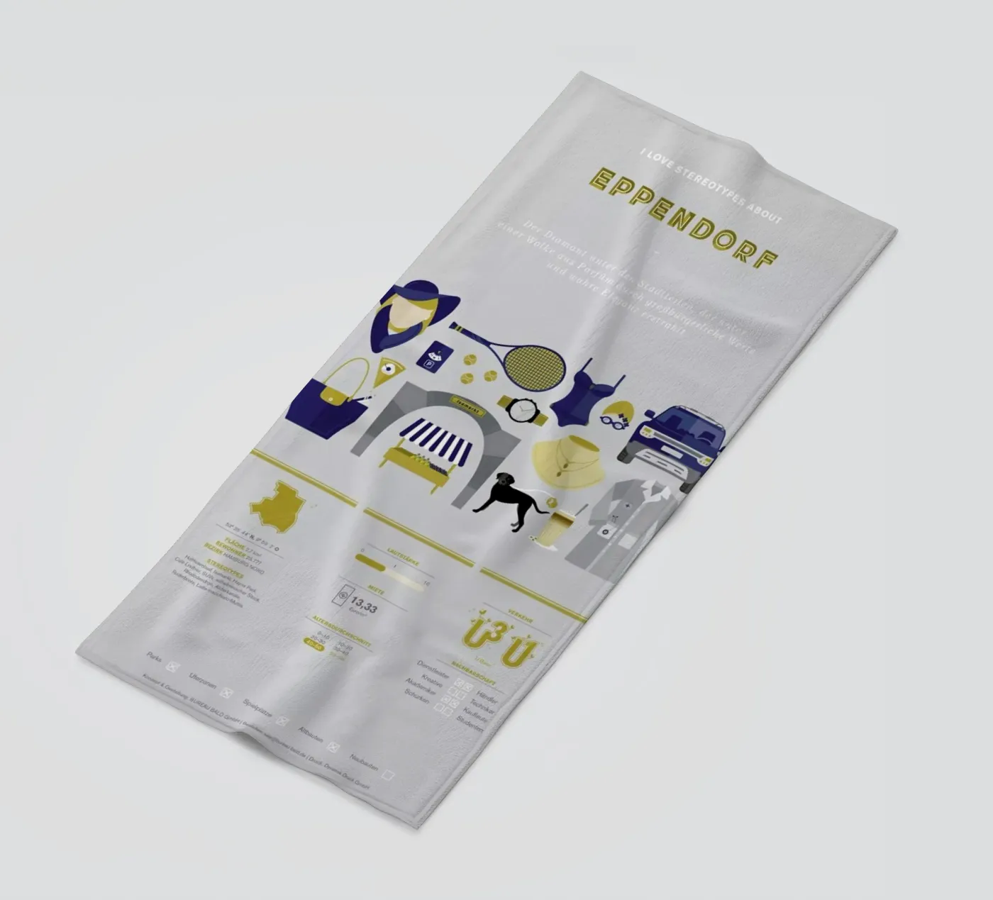 Eppendorf serviette de plage de Bureau Bald GmbH