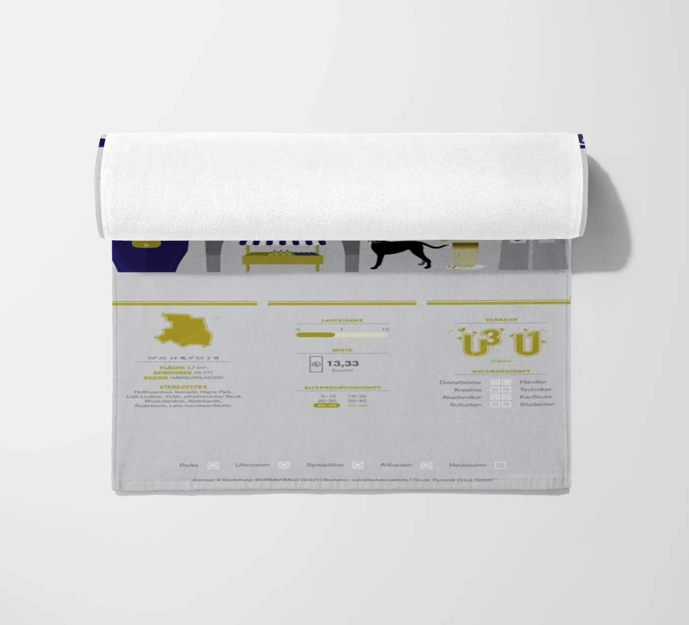 Eppendorf serviette de plage de Bureau Bald GmbH