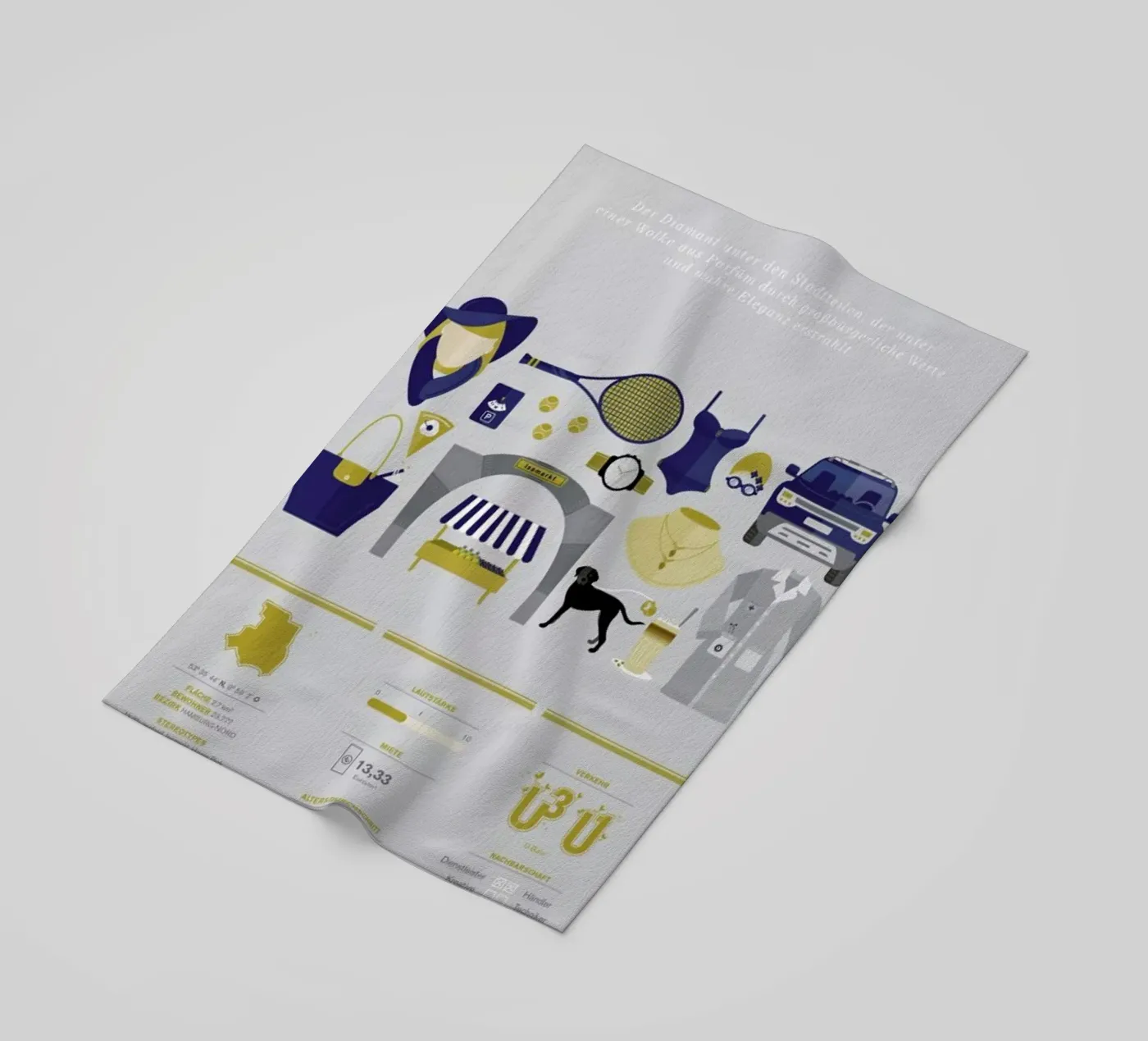 Eppendorf serviette de plage de Bureau Bald GmbH