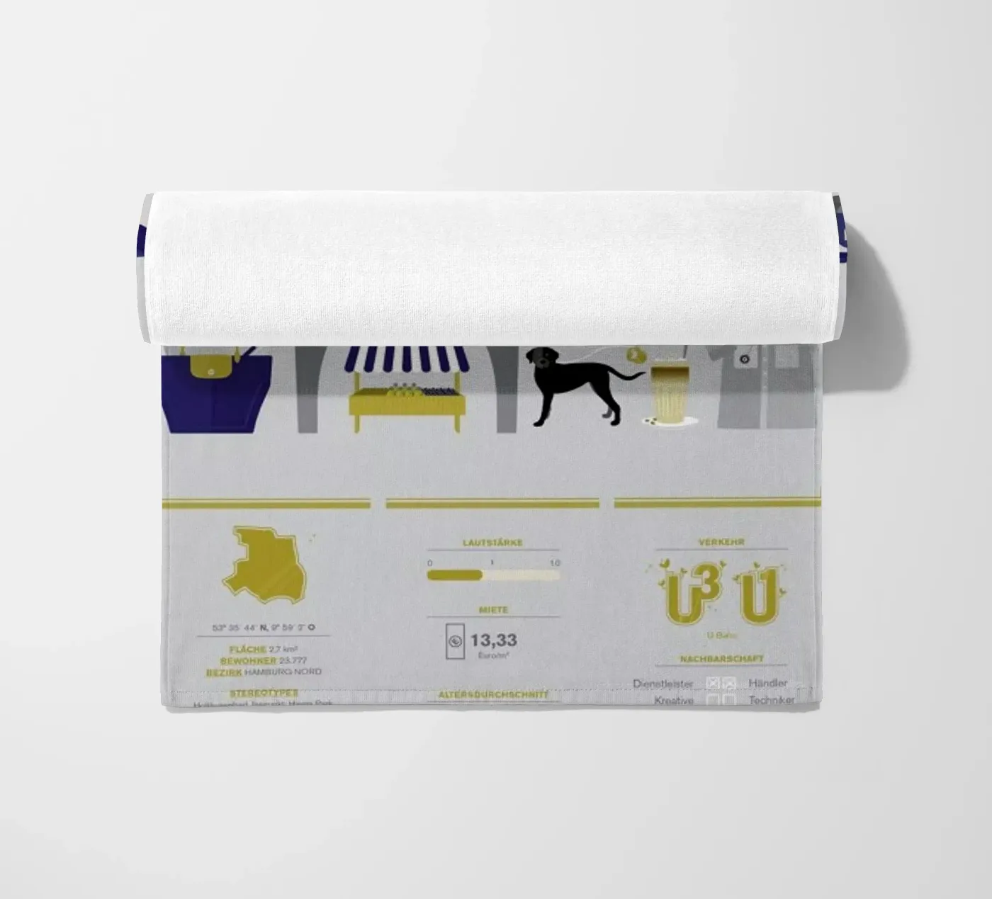 Eppendorf serviette de plage de Bureau Bald GmbH