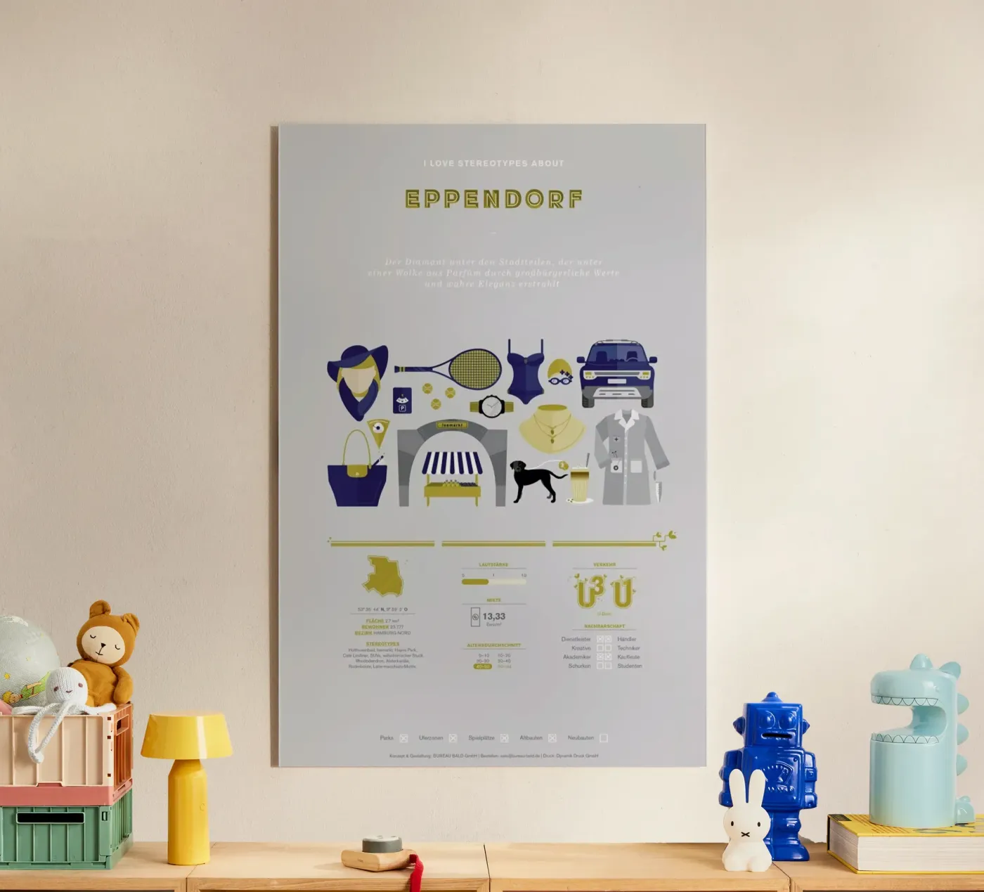 Eppendorf Acryl-Glas von Bureau Bald GmbH