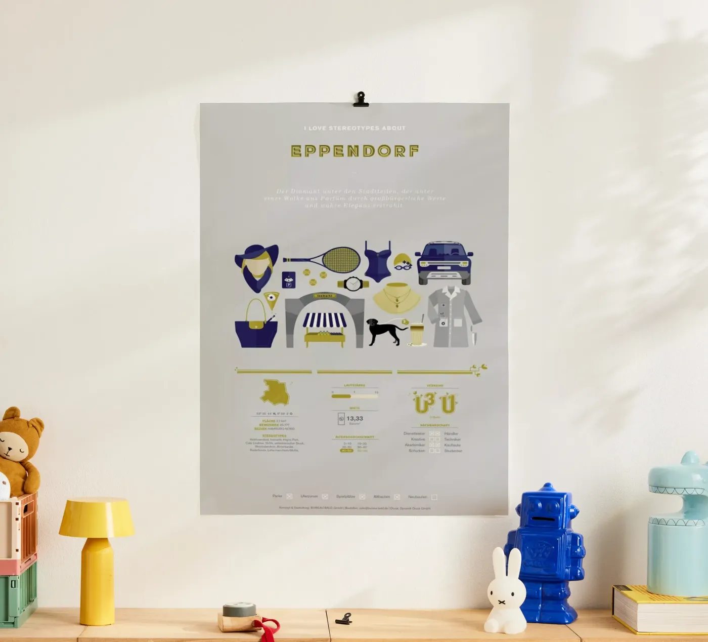 Eppendorf Poster von Bureau Bald GmbH