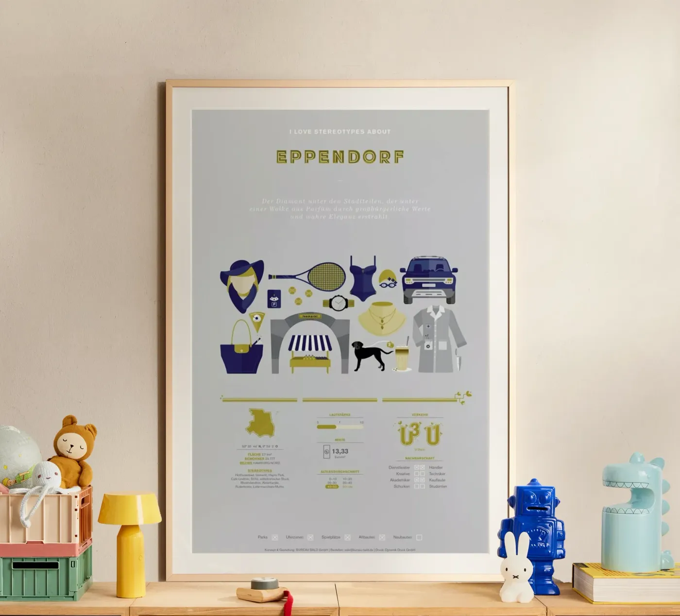 Eppendorf Poster von Bureau Bald GmbH