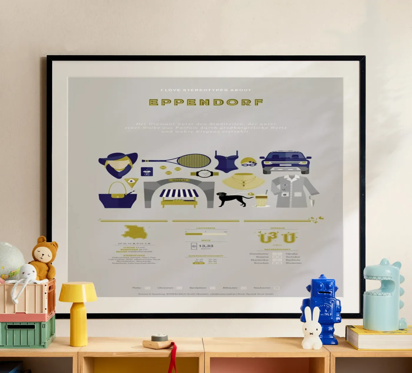 Eppendorf Poster von Bureau Bald GmbH