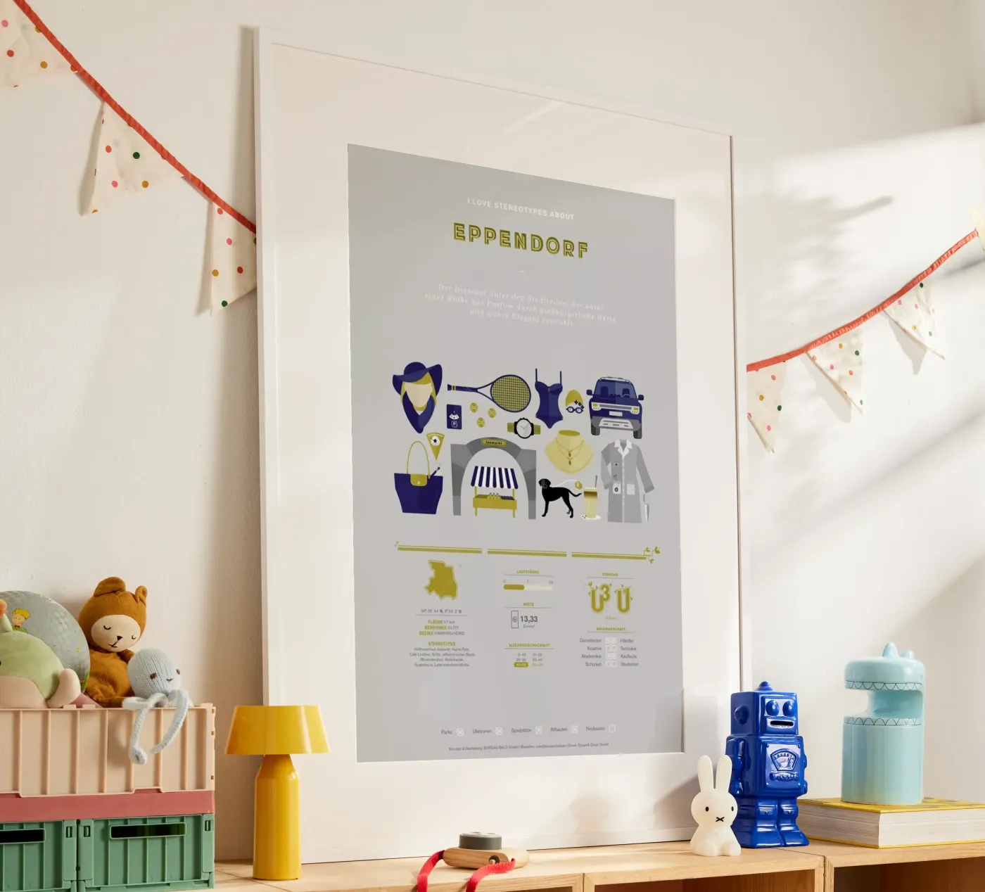 Eppendorf Poster von Bureau Bald GmbH