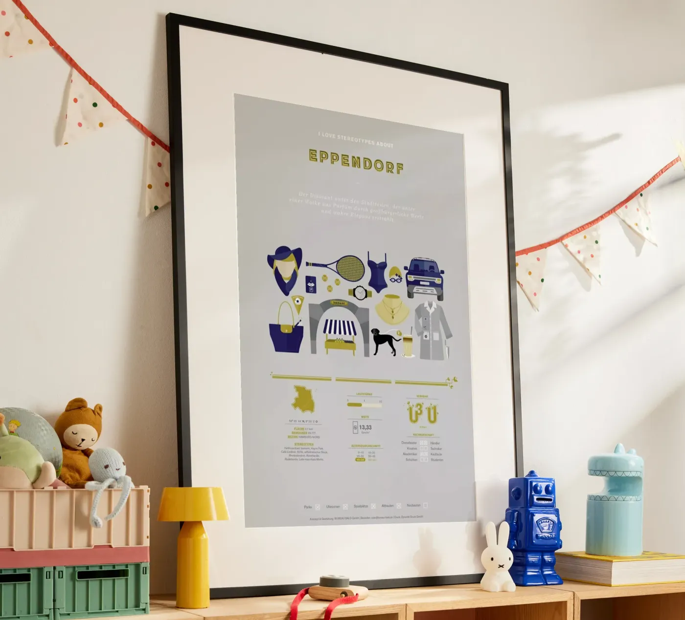 Eppendorf poster by Bureau Bald GmbH