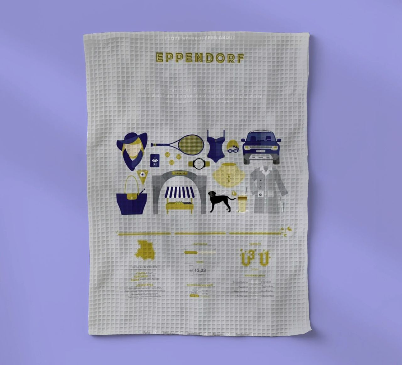 Eppendorf canovaccio da cucina da Bureau Bald GmbH