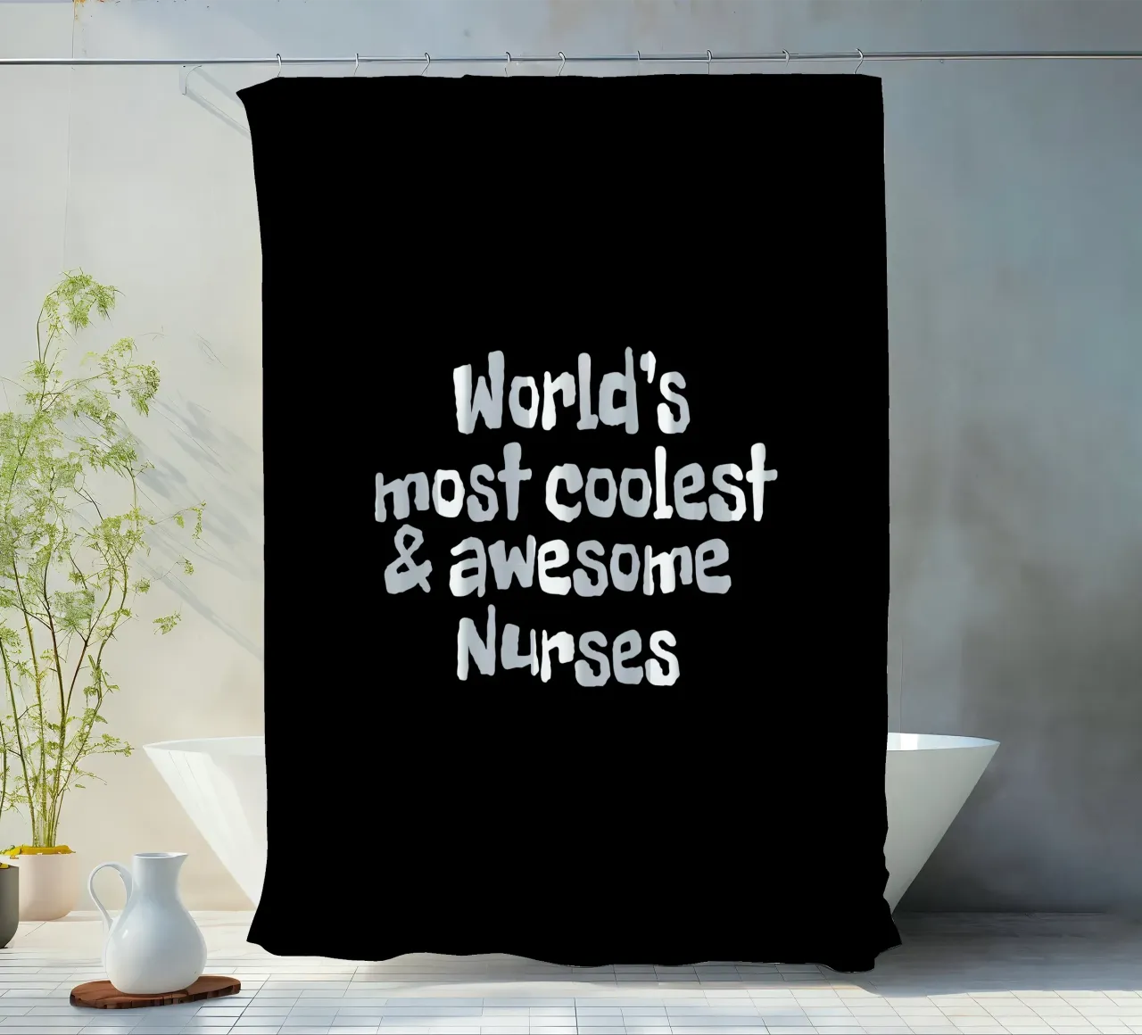 World's most coolest and awesome nurses tenda da doccia da happieeagle