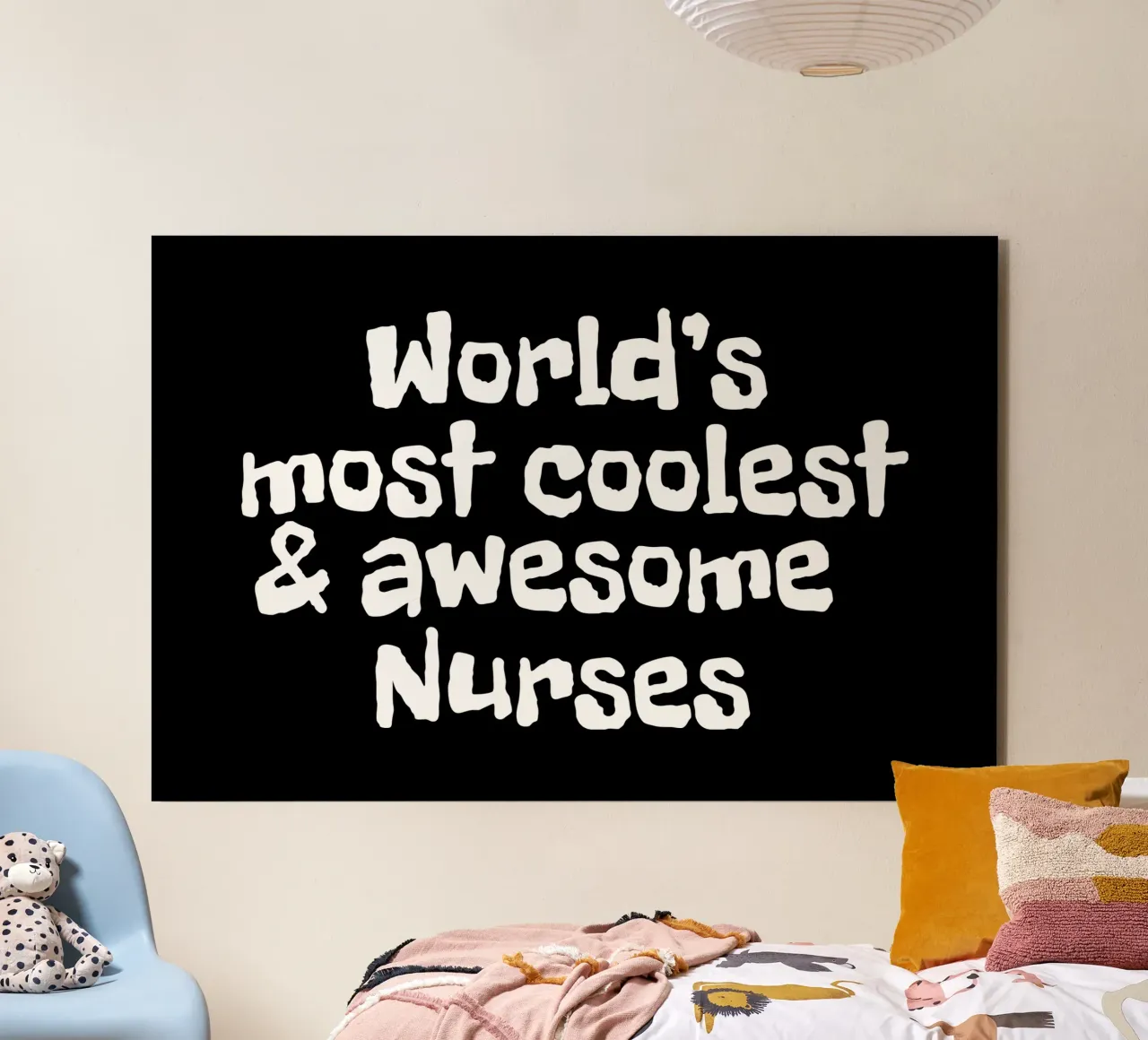 World's most coolest and awesome nurses alluminio dibond da happieeagle