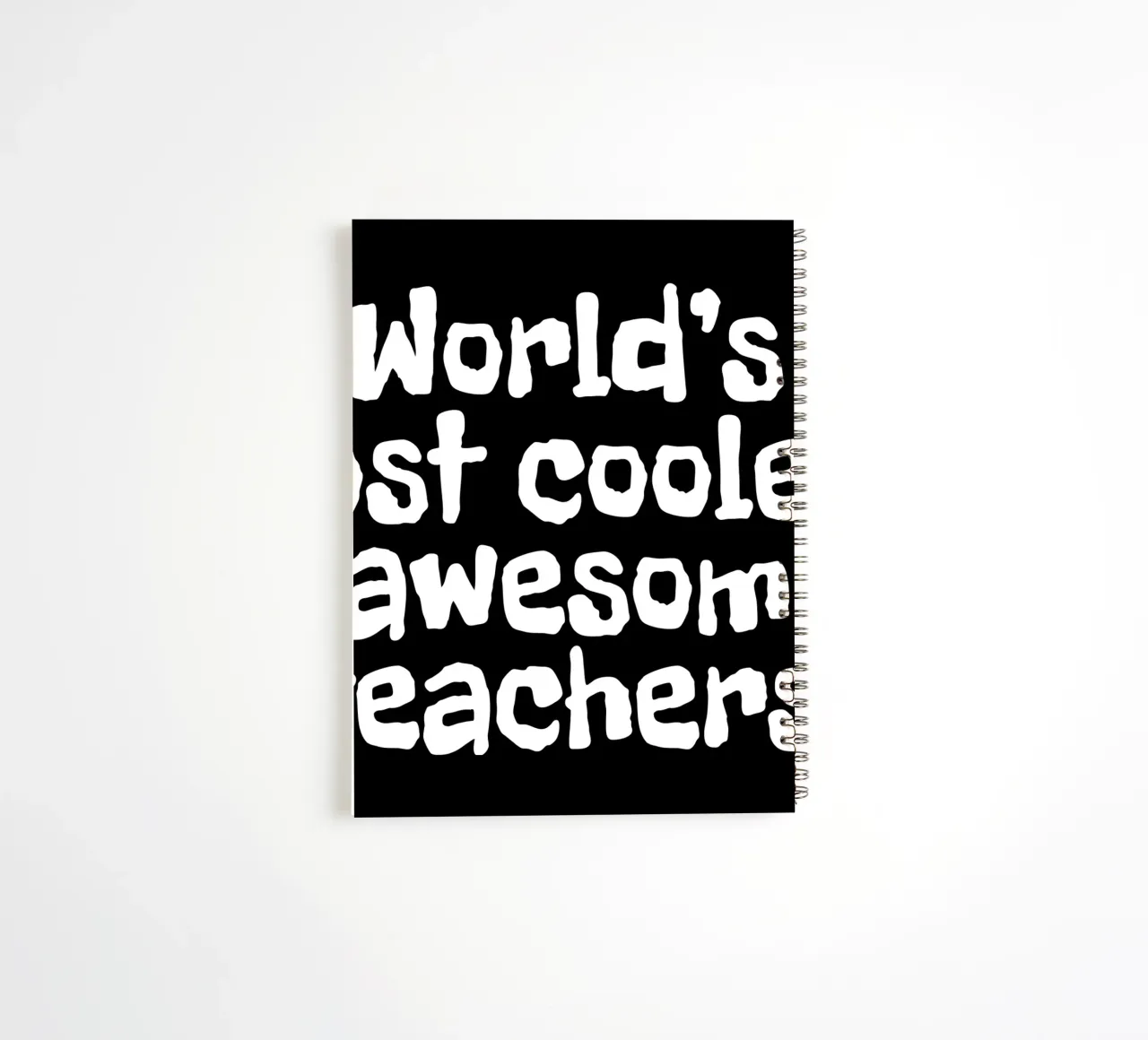 World's most coolest and awesome teachers cuaderno de espiral de happieeagle