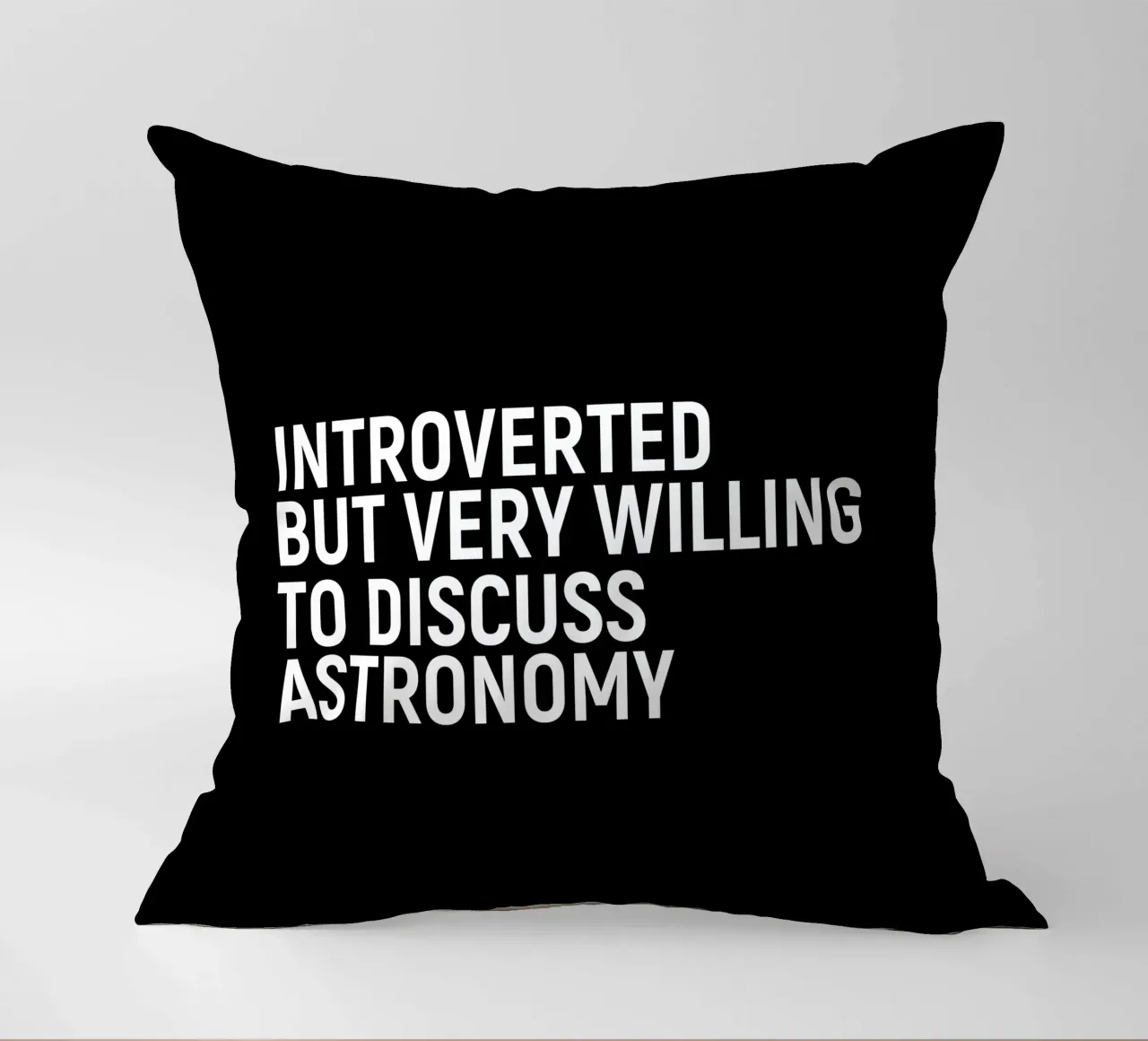Introverted but very willing to discuss astronomy cuscino da happieeagle