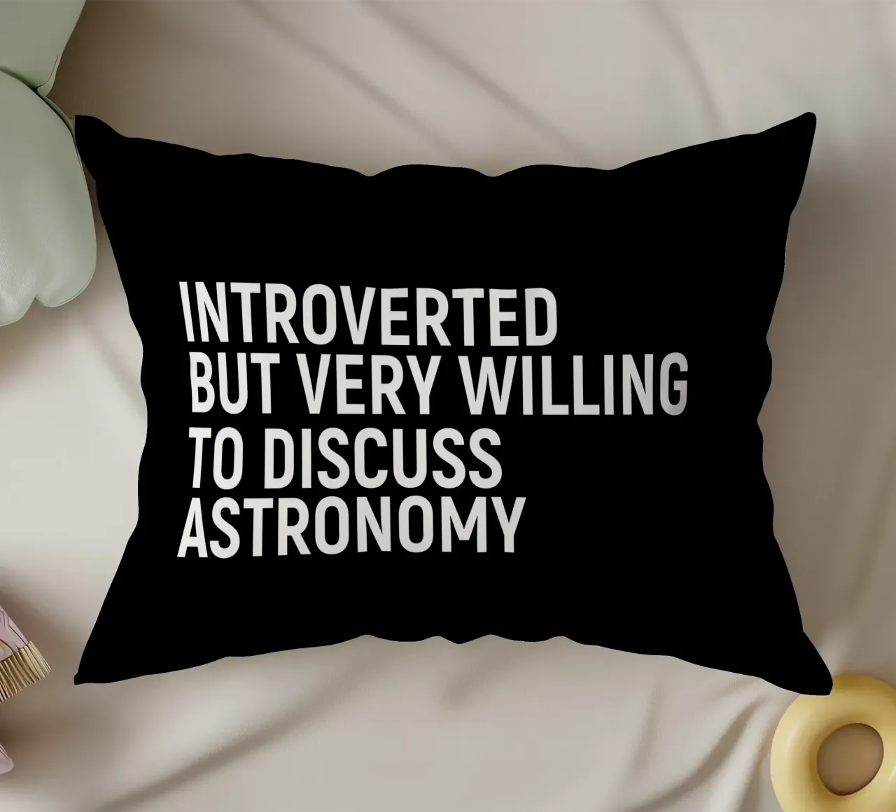 Introverted but very willing to discuss astronomy coussin de happieeagle