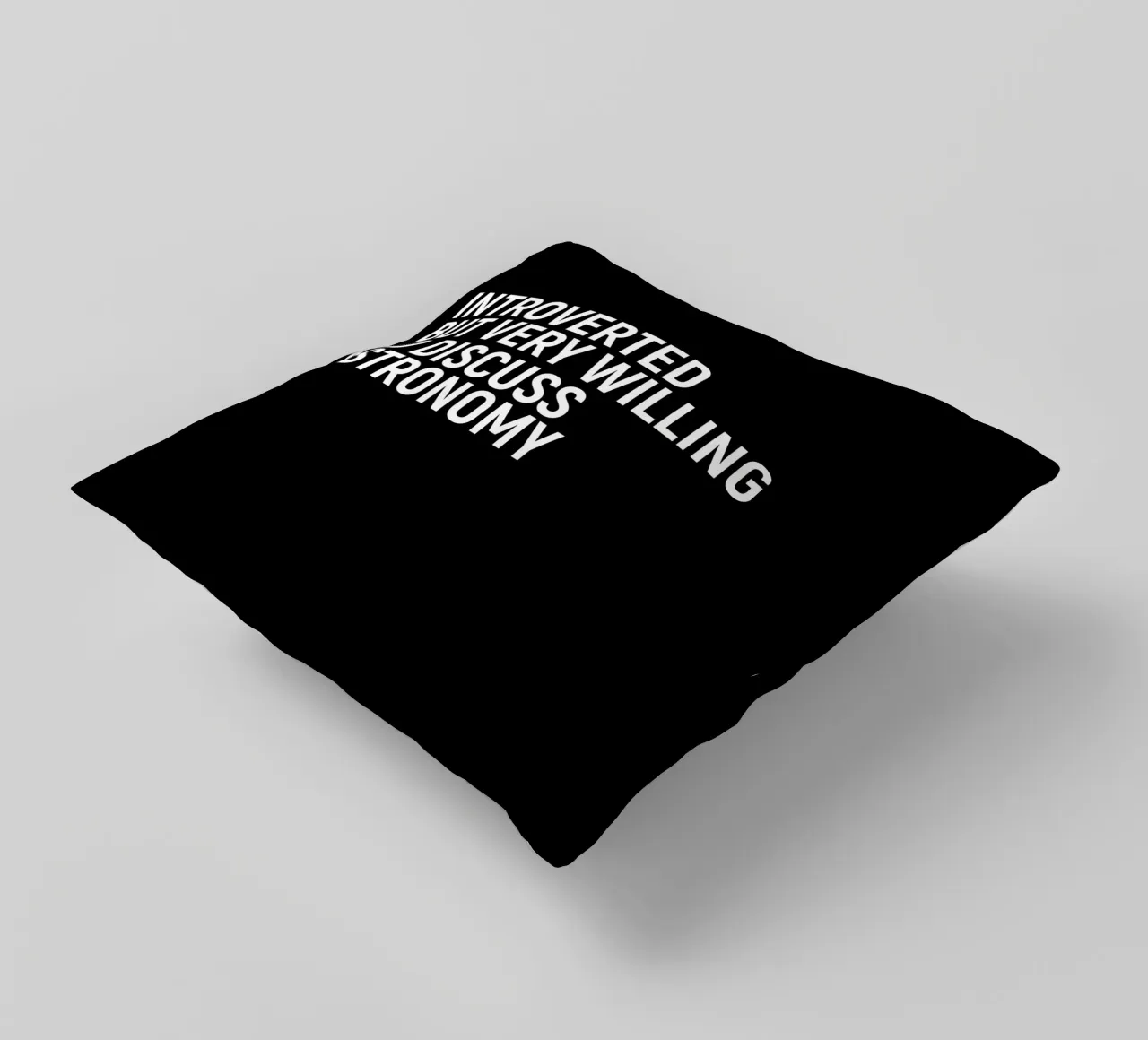 Introverted but very willing to discuss astronomy cuscino da happieeagle