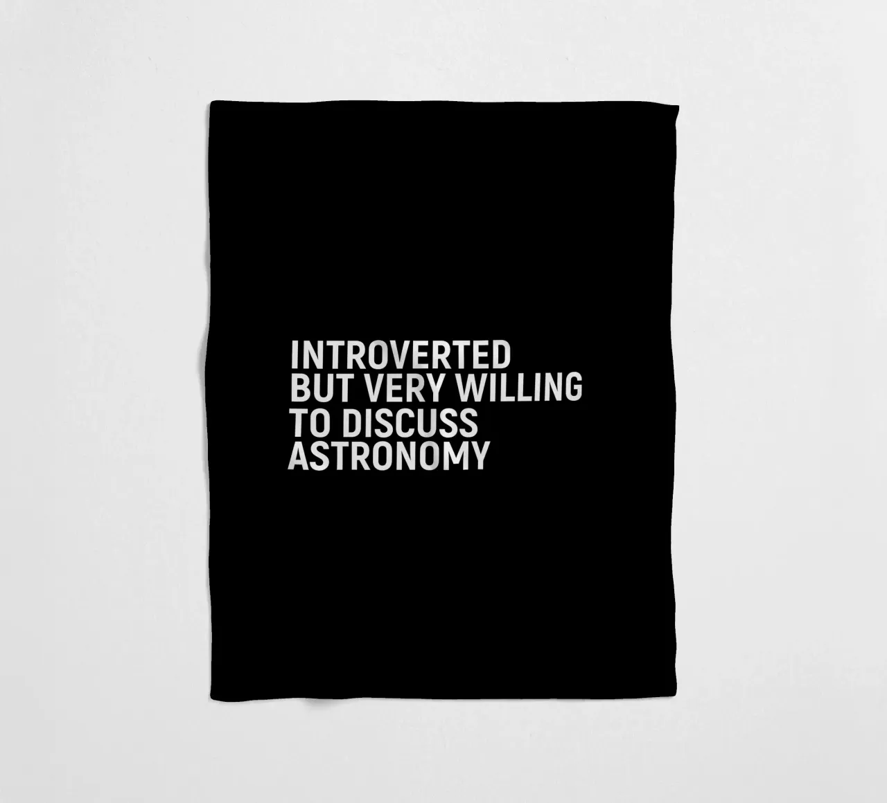 Introverted but very willing to discuss astronomy coperta in pile da happieeagle