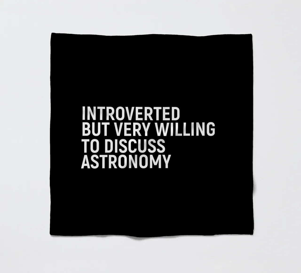 Introverted but very willing to discuss astronomy coperta in pile da happieeagle
