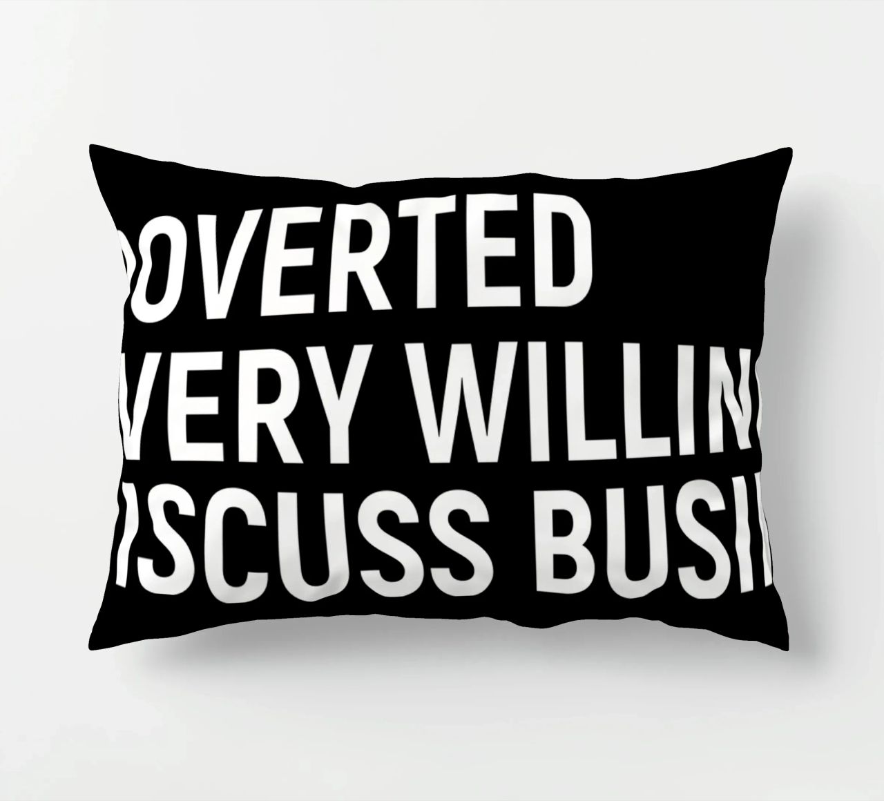 Introverted but very willing to discuss business cuscino da happieeagle