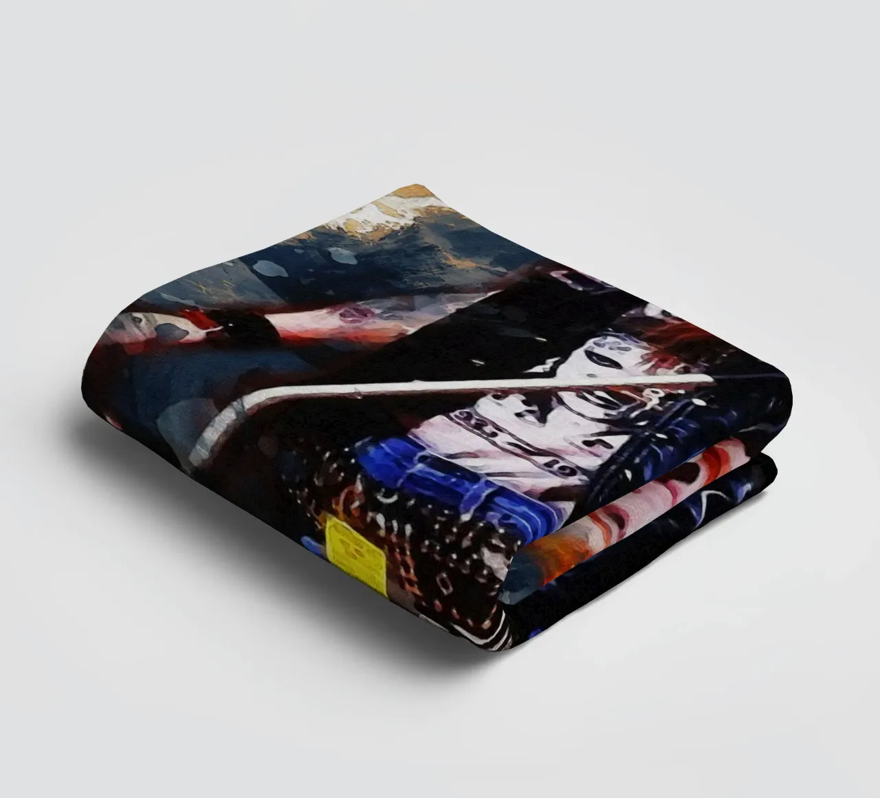 La boue de Portrait axl roses serviette de bain de Gunawan Rb