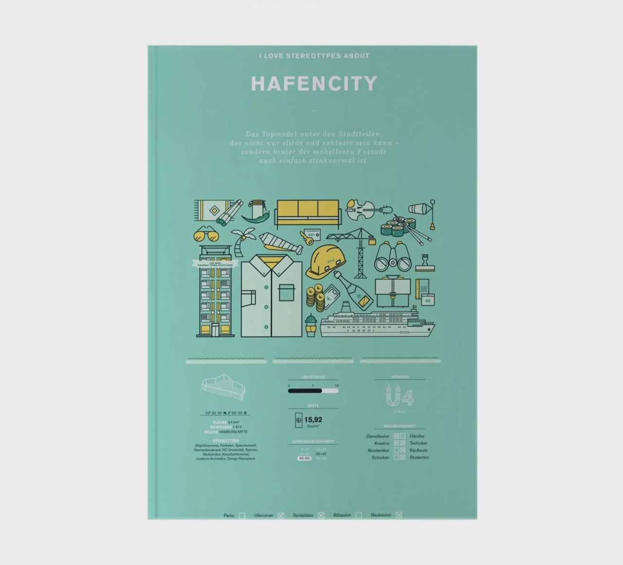 Hafencity notebook by Bureau Bald GmbH