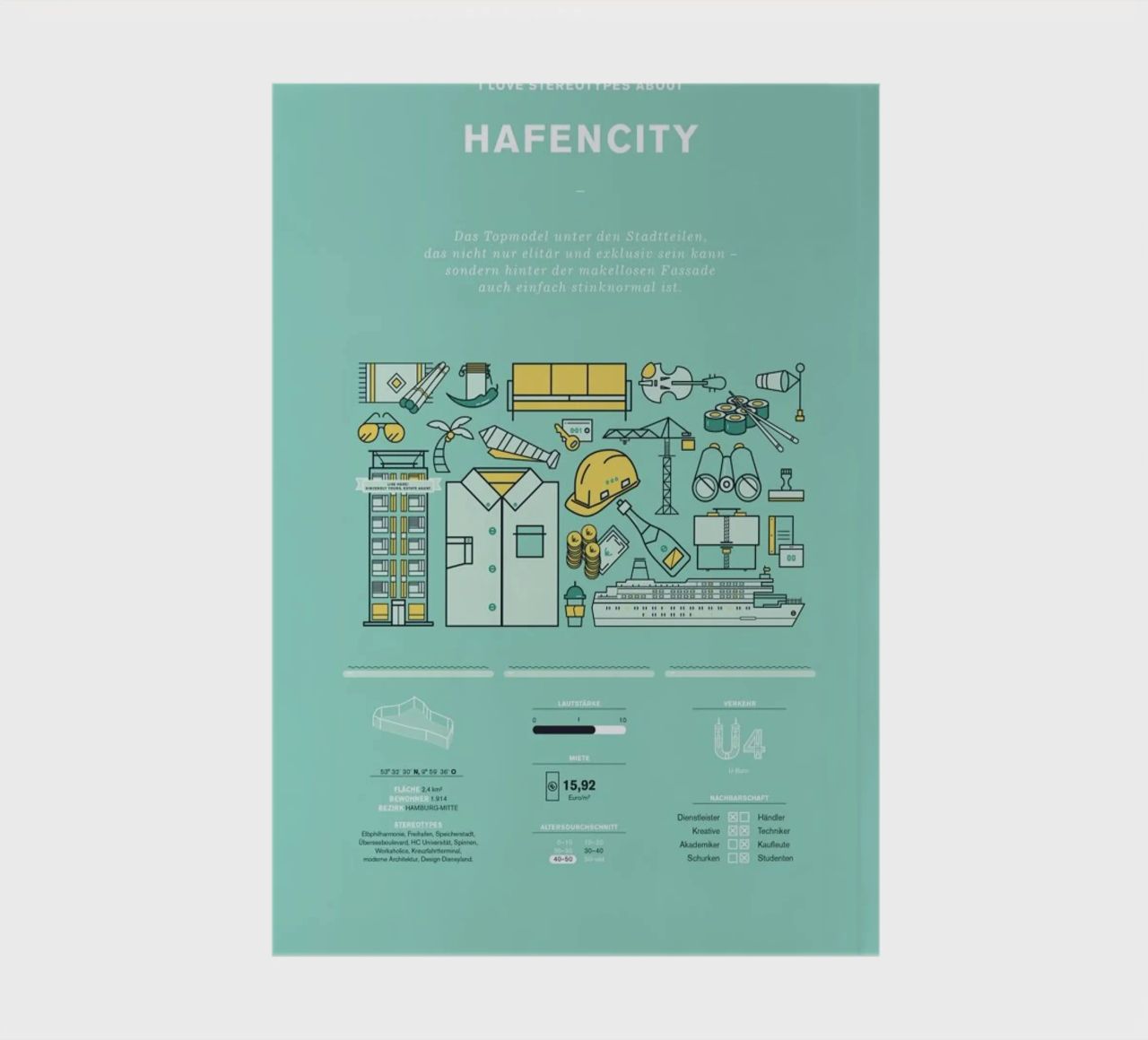 Hafencity notebook by Bureau Bald GmbH