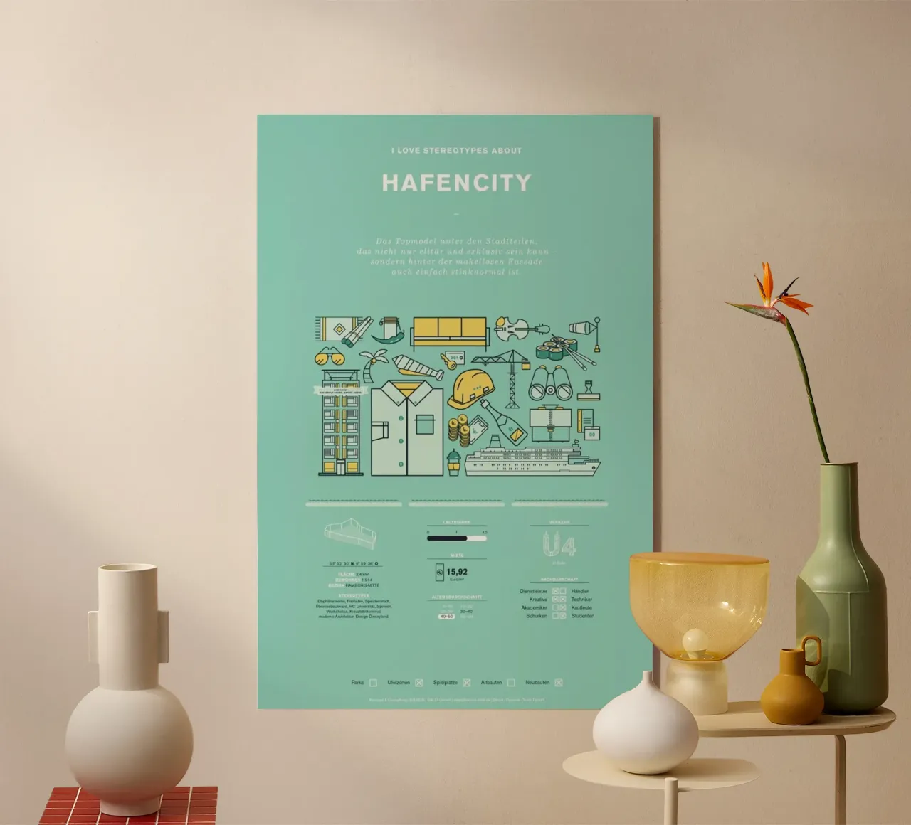 Hafencity plexiglass da Bureau Bald GmbH