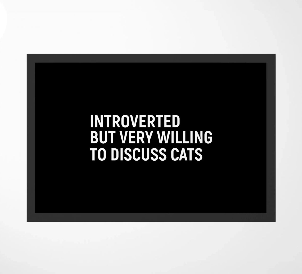 Introverted but very willing to discuss cats zerbino da happieeagle