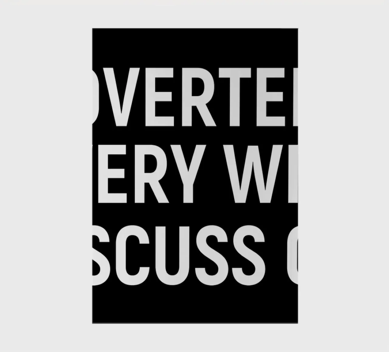 Introverted but very willing to discuss cats notebook by happieeagle