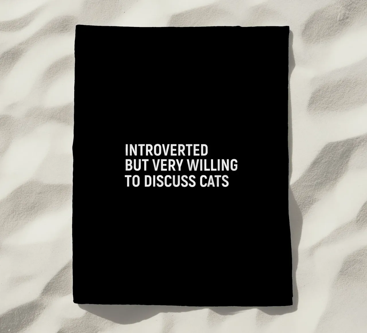 Introverted but very willing to discuss cats telo mare da happieeagle