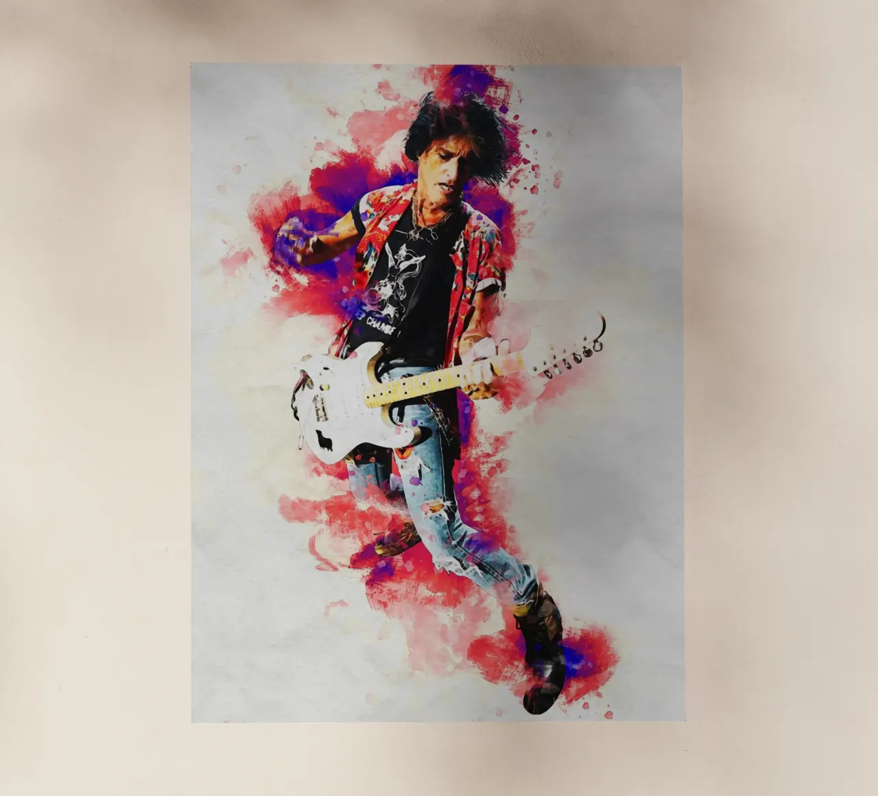 Sbaffo Joe Perry pellicola backlit da Gunawan Rb