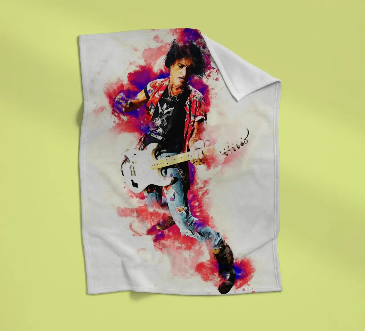 Sbaffo Joe Perry coperta in pile da Gunawan Rb