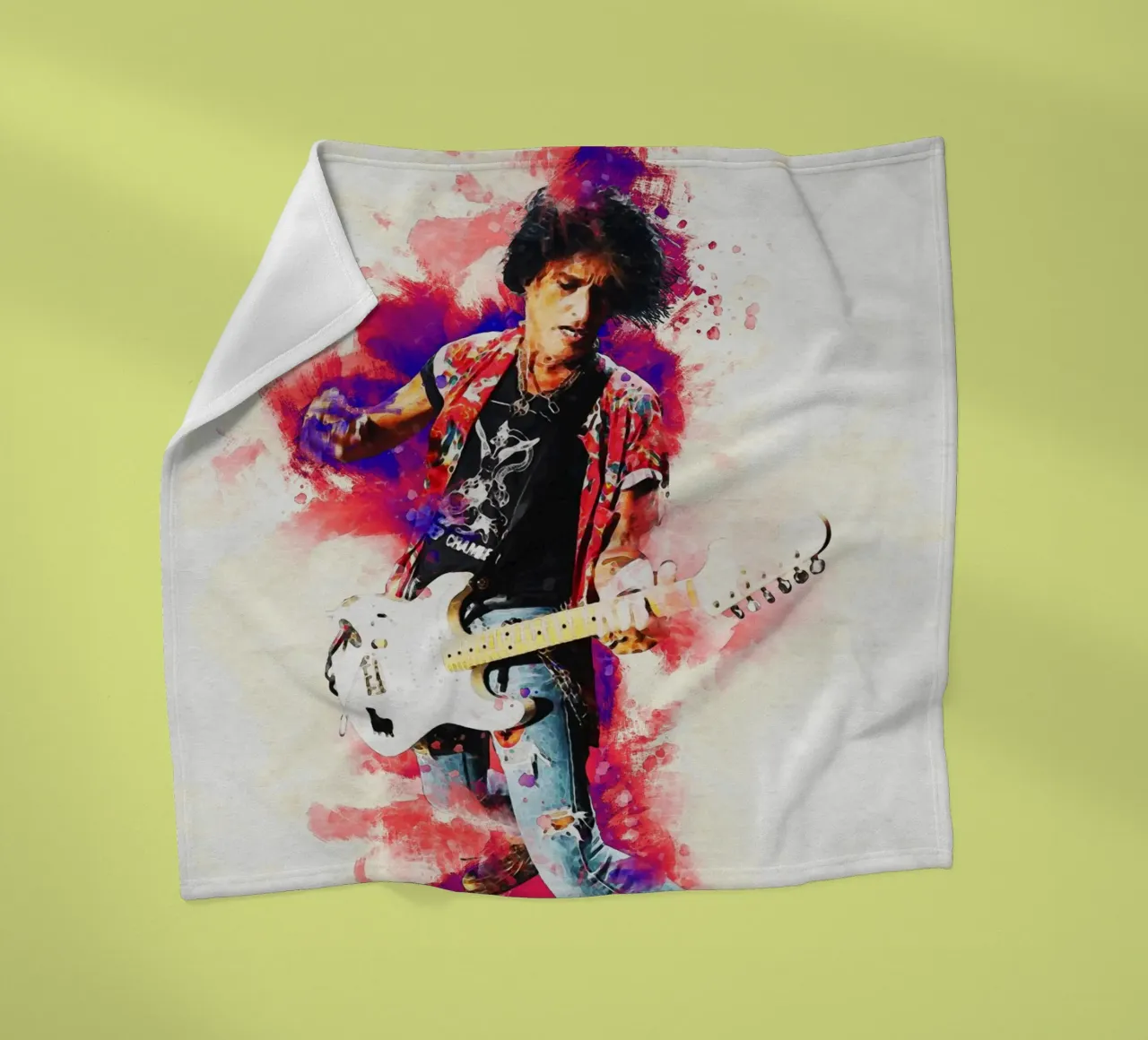Sbaffo Joe Perry coperta in pile da Gunawan Rb