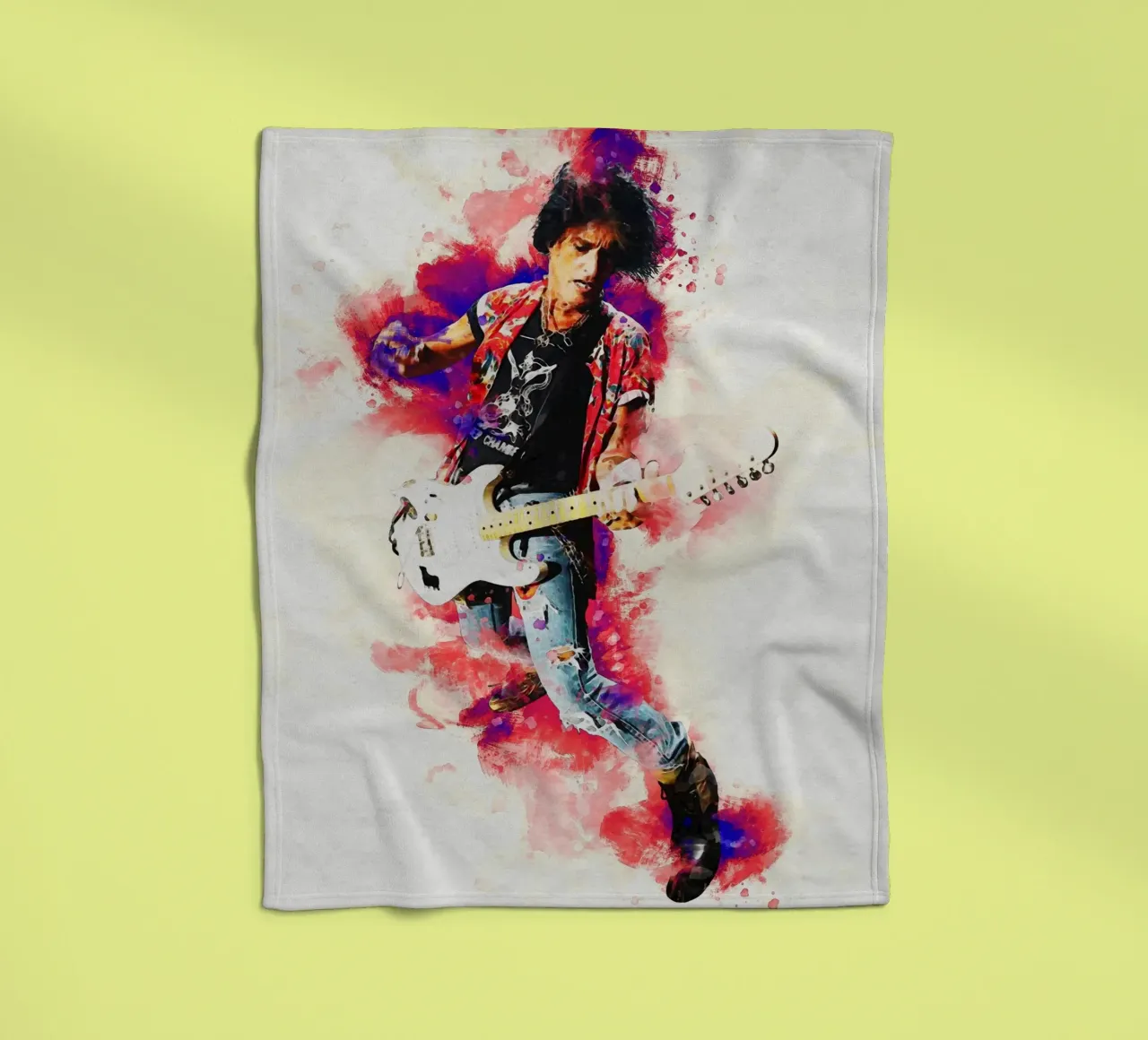 Sbaffo Joe Perry coperta in pile da Gunawan Rb
