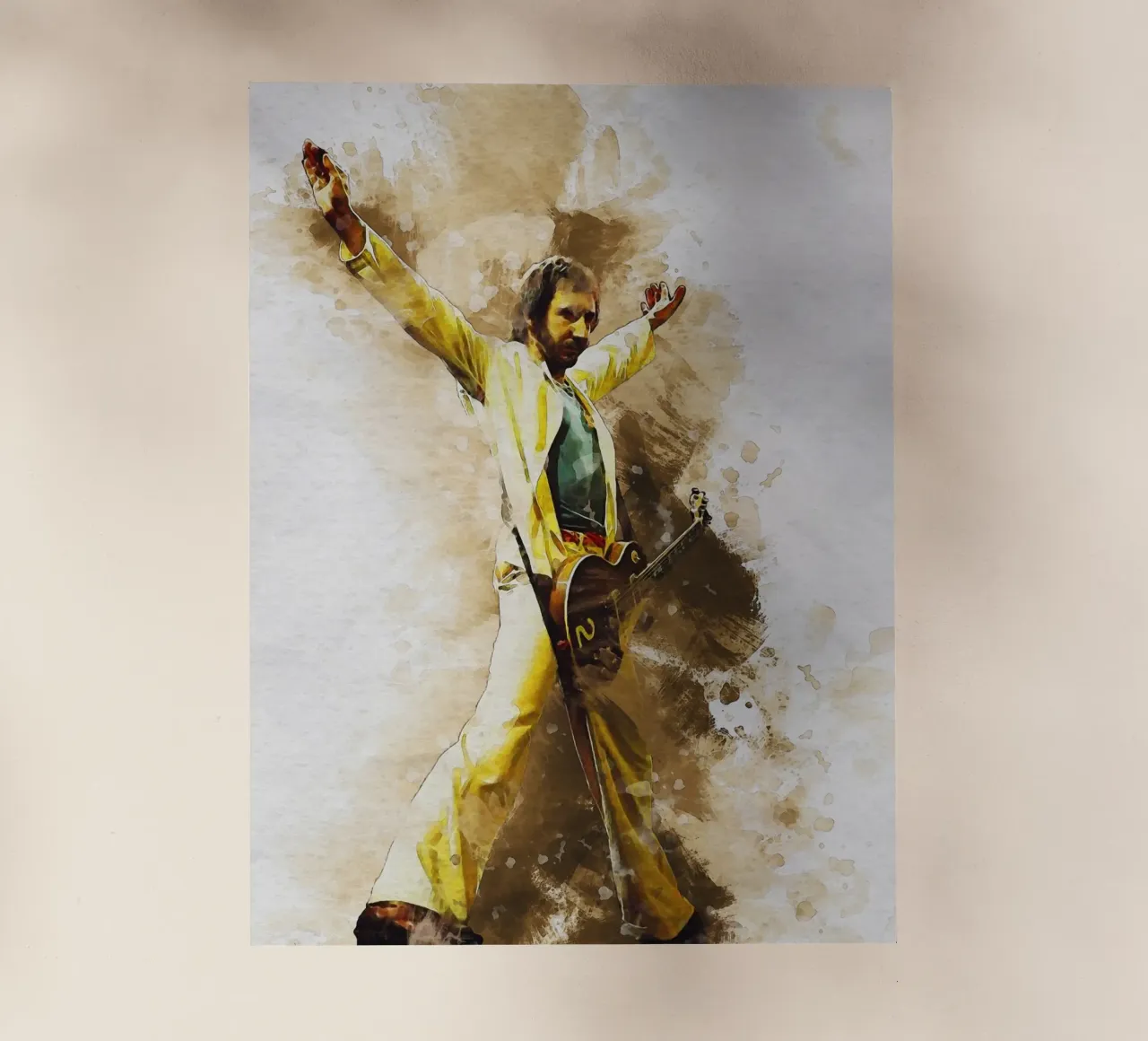 Sbaffo Pete Townshend pellicola backlit da Gunawan Rb