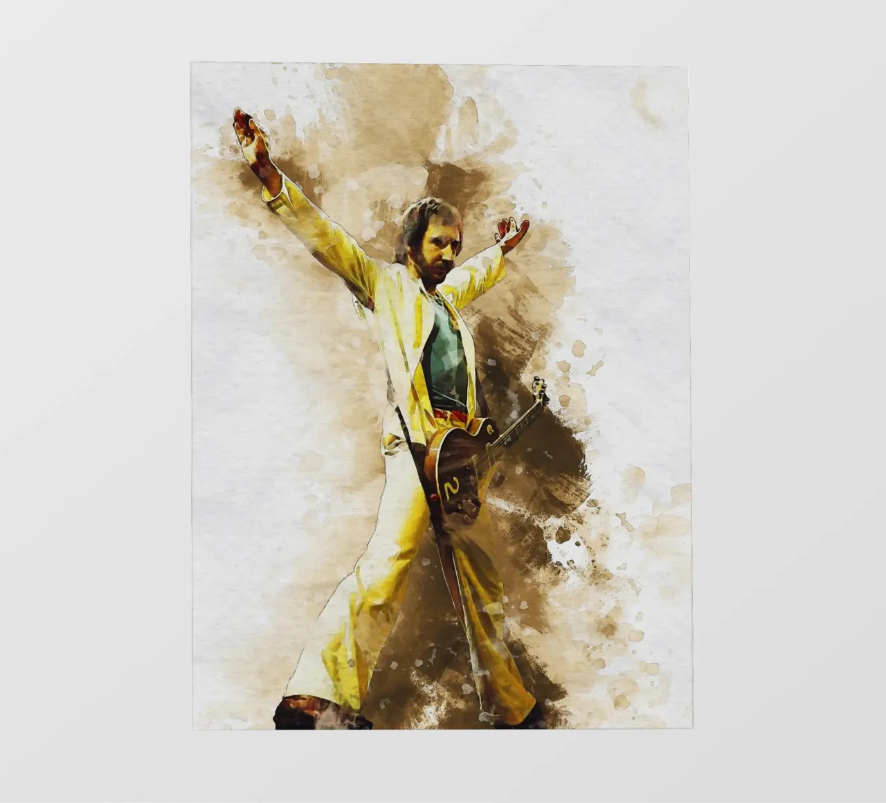 Sbaffo Pete Townshend pellicola backlit da Gunawan Rb
