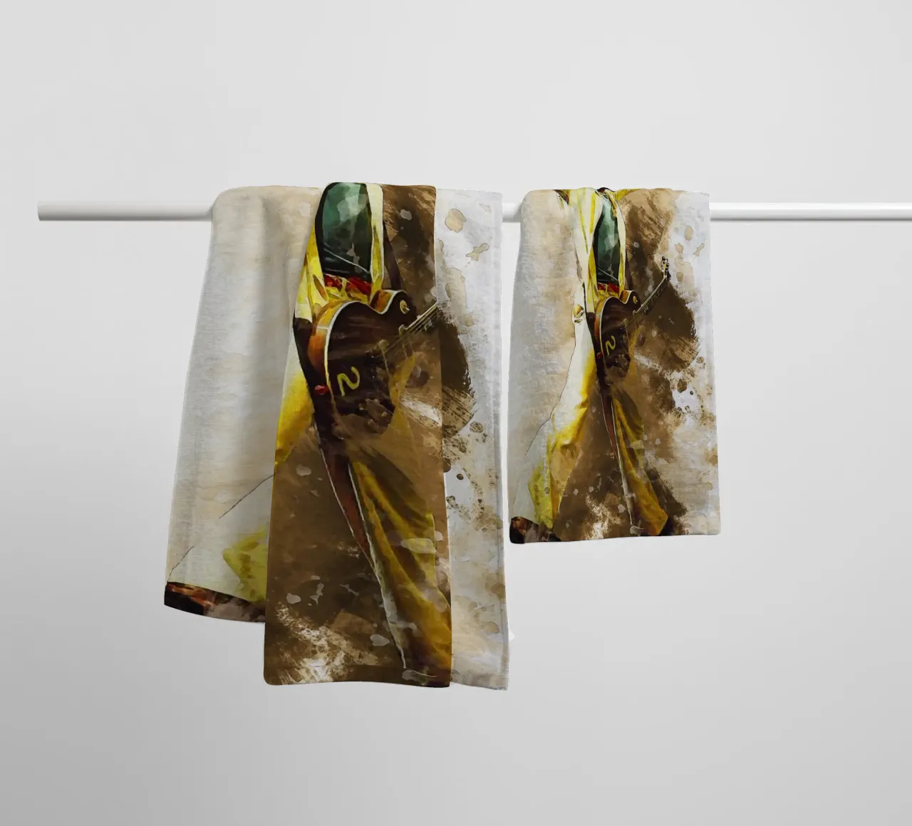 Sbaffo Pete Townshend asciugamano da bagno da Gunawan Rb