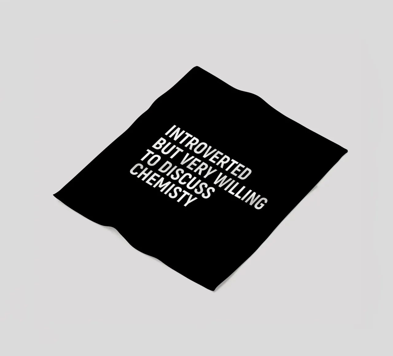 Introverted but very willing to discuss chemistry coperta in pile da happieeagle