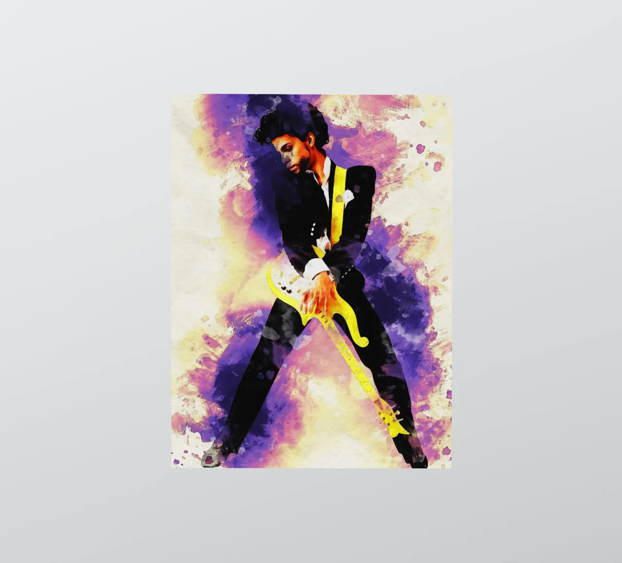 Smudge Prinz Rogers Nelson Sticker von Gunawan Rb